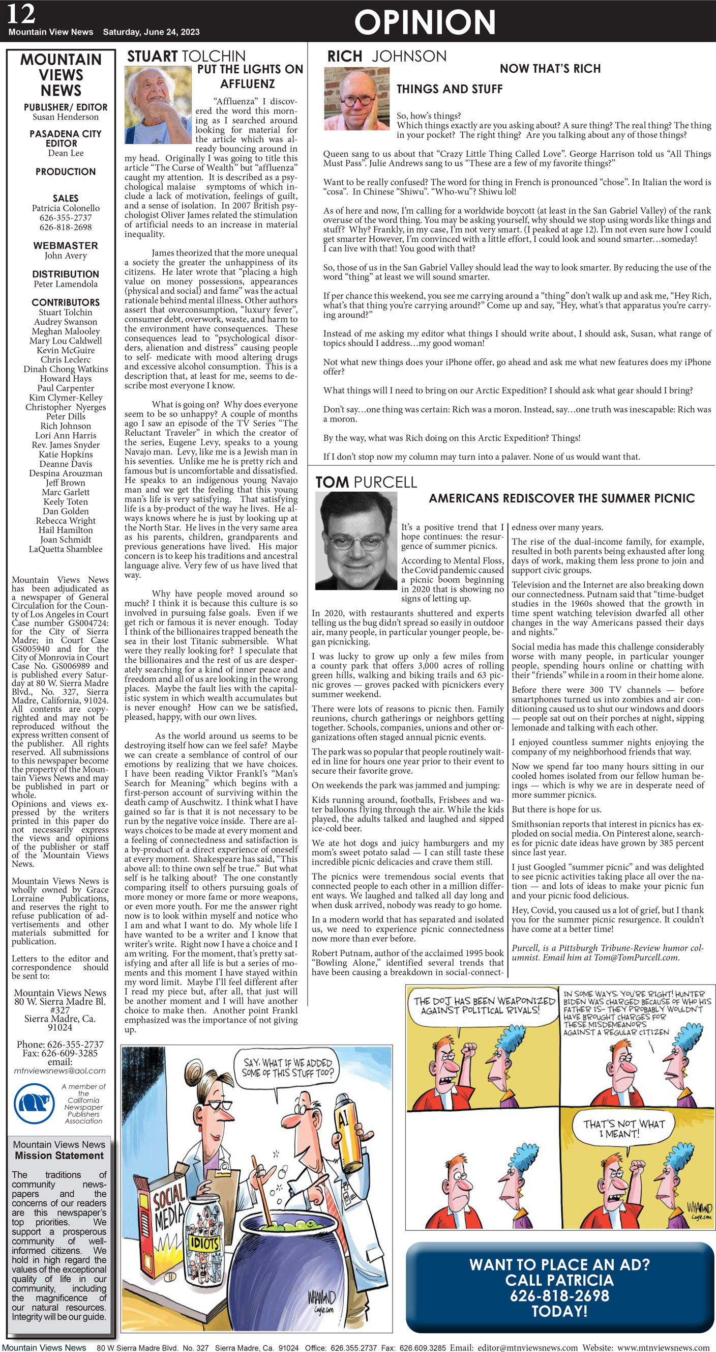 MVNews this week:  Page 12