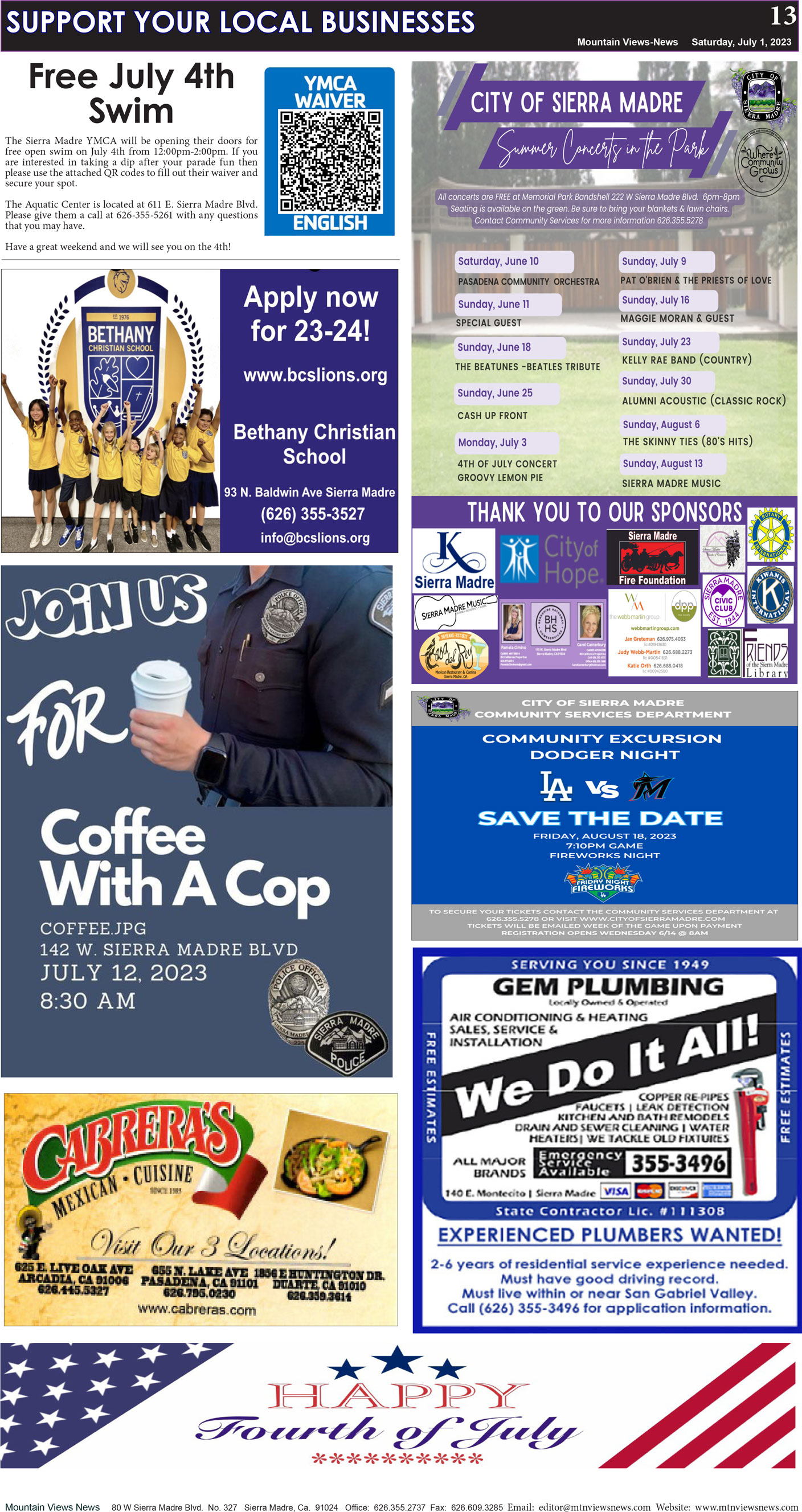 MVNews this week:  Page A:13