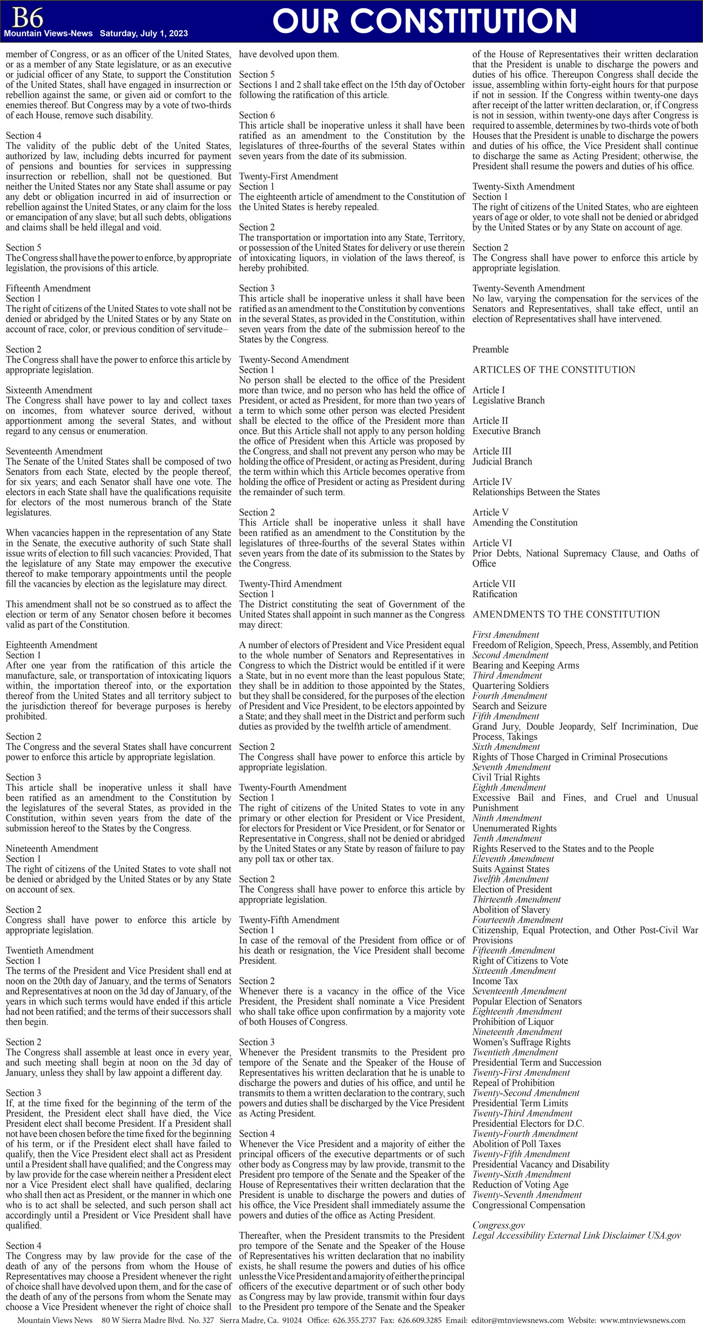 MVNews this week:  Page B:6