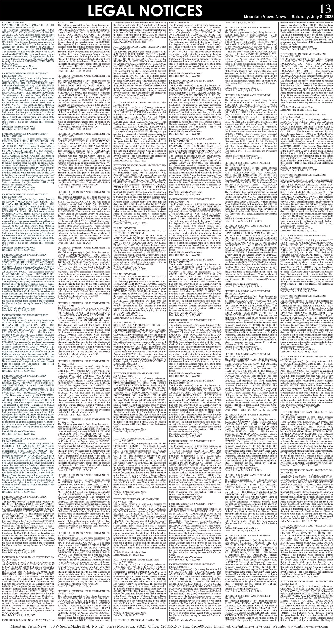 MVNews this week:  Page 13