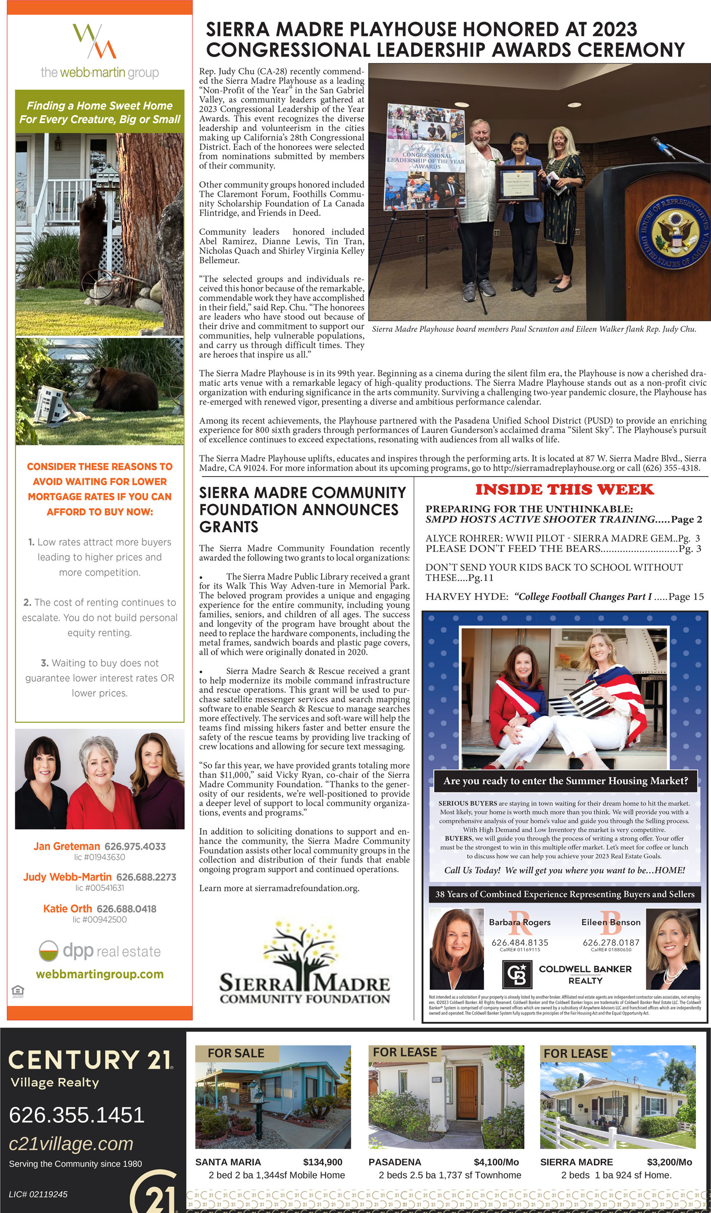 MVNews this week:  Page 1