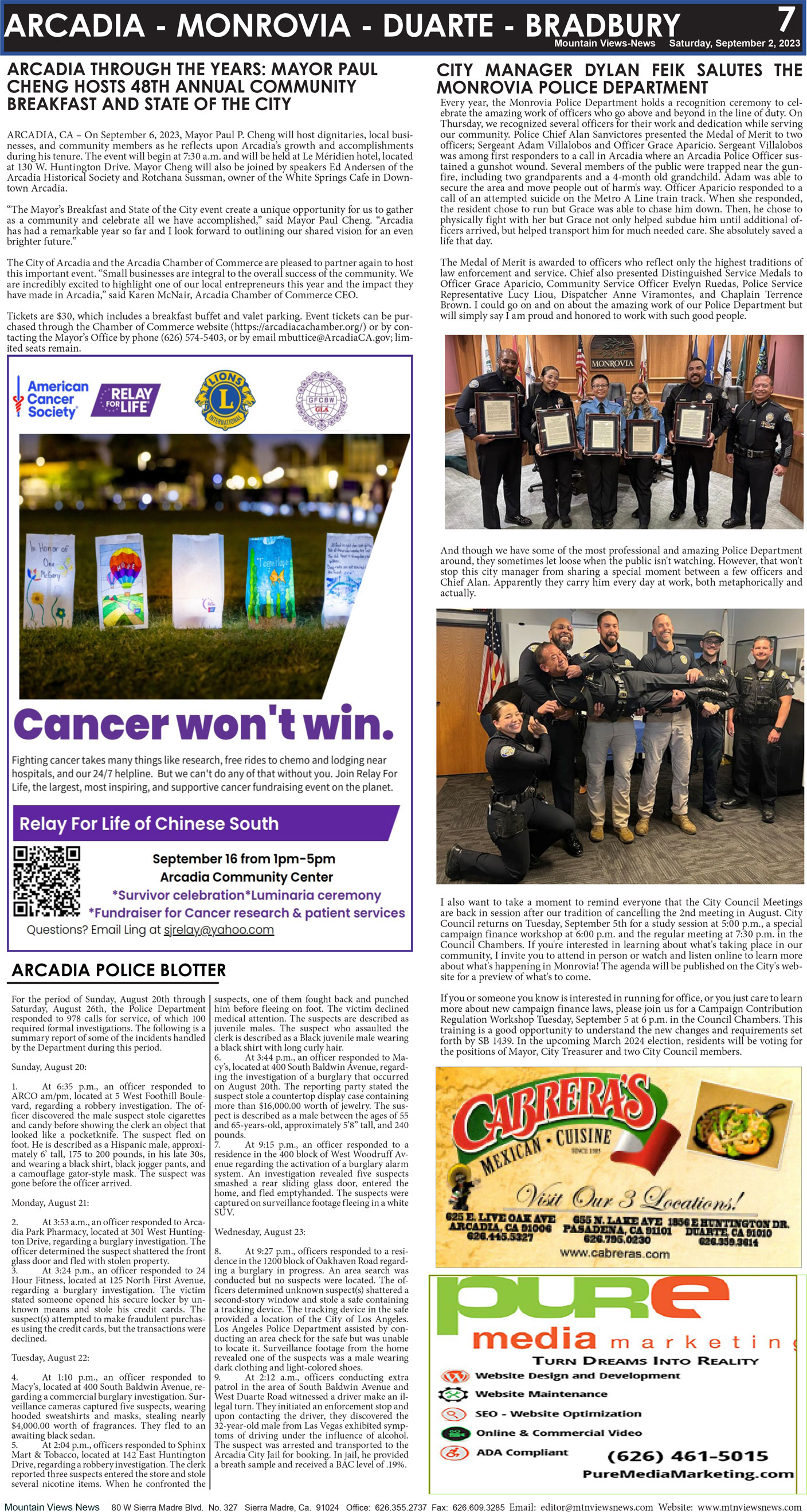 MVNews this week:  Page 7