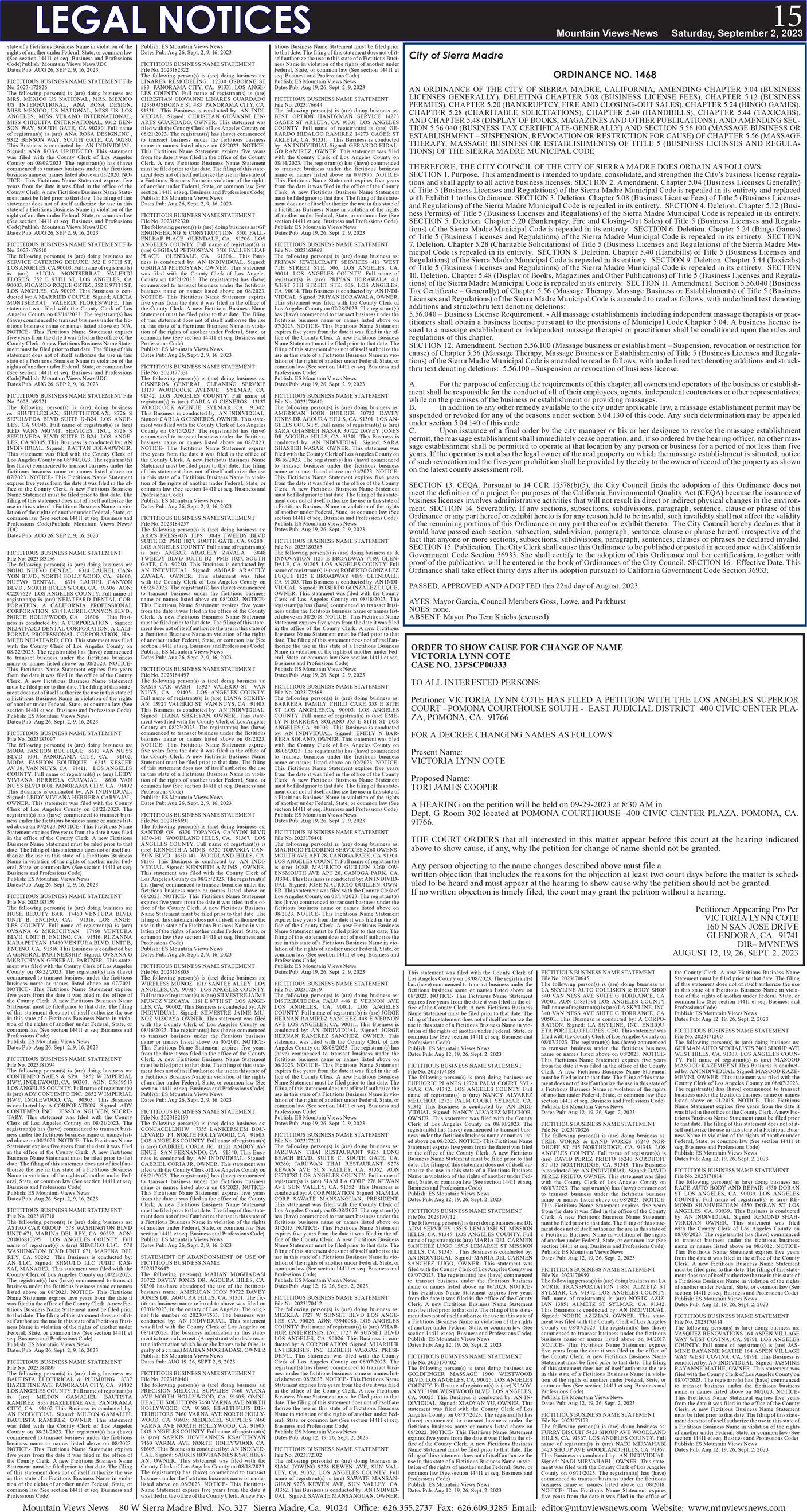 MVNews this week:  Page 15