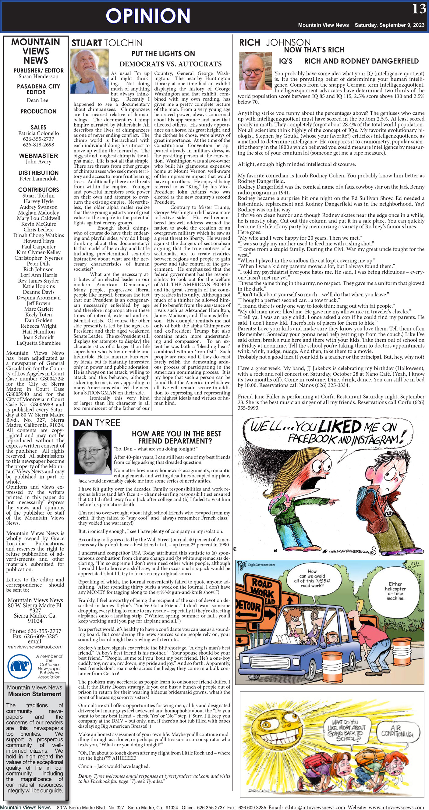 MVNews this week:  Page 13