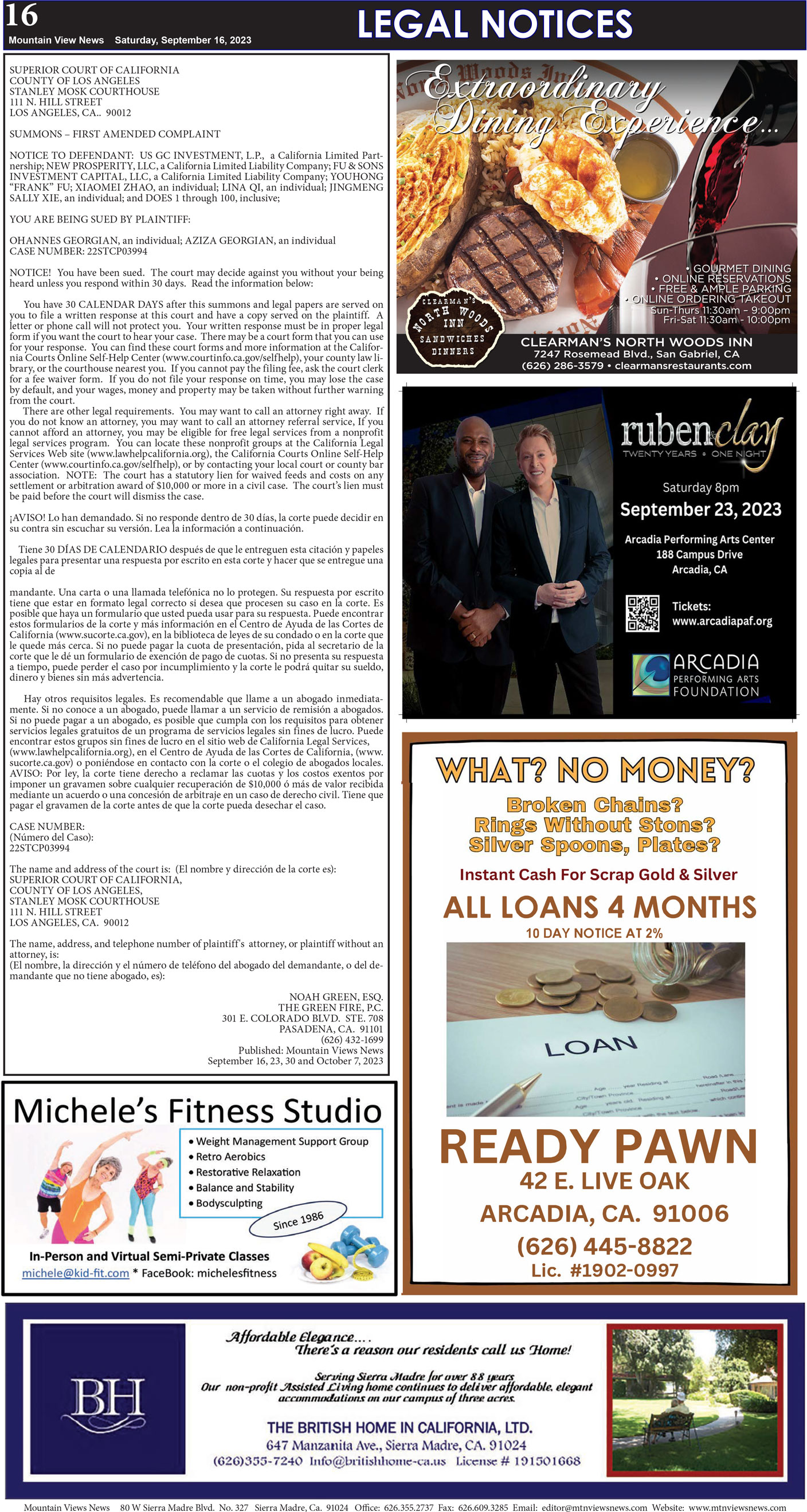 MVNews this week:  Page 16