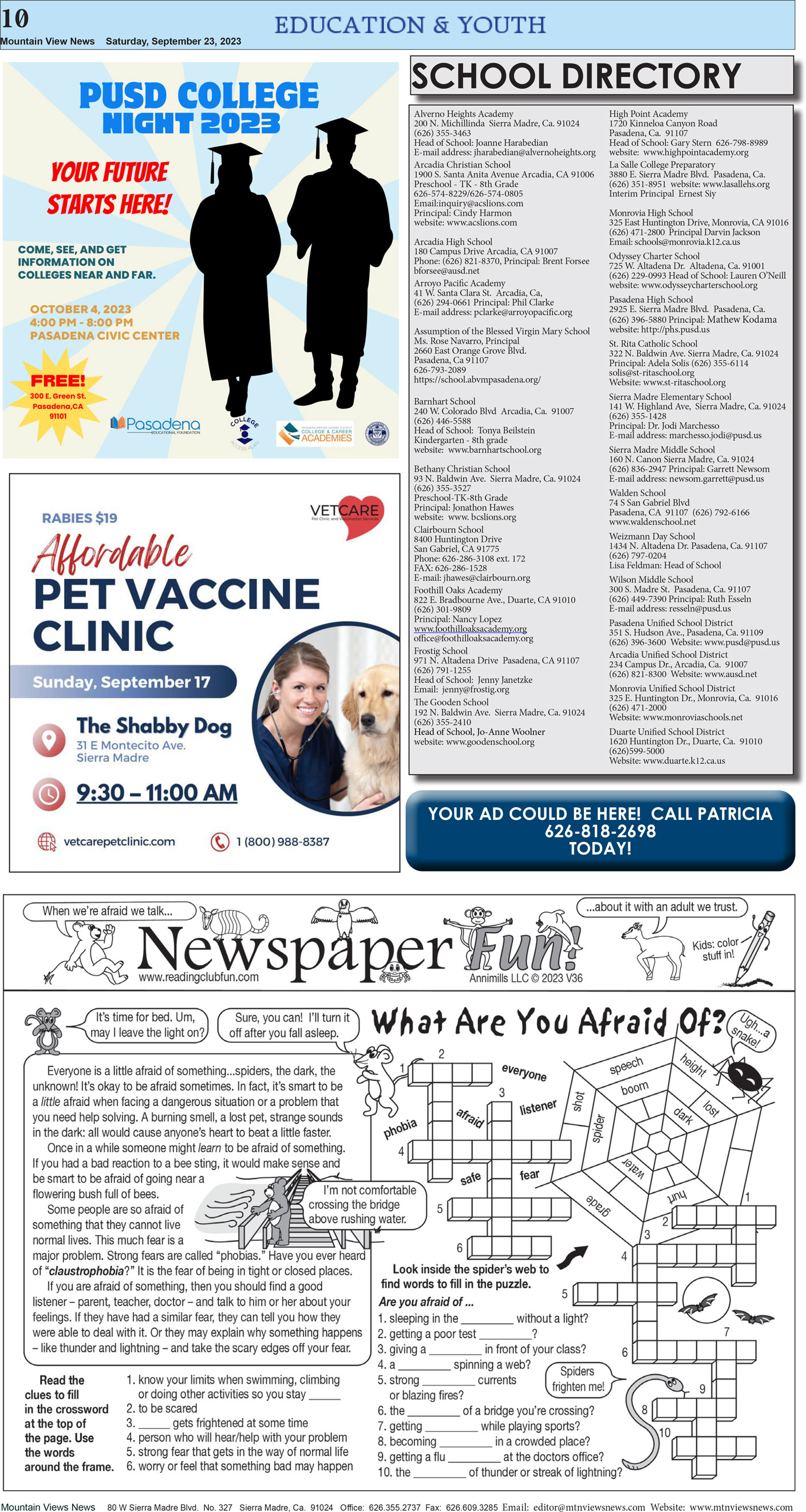 MVNews this week:  Page 10