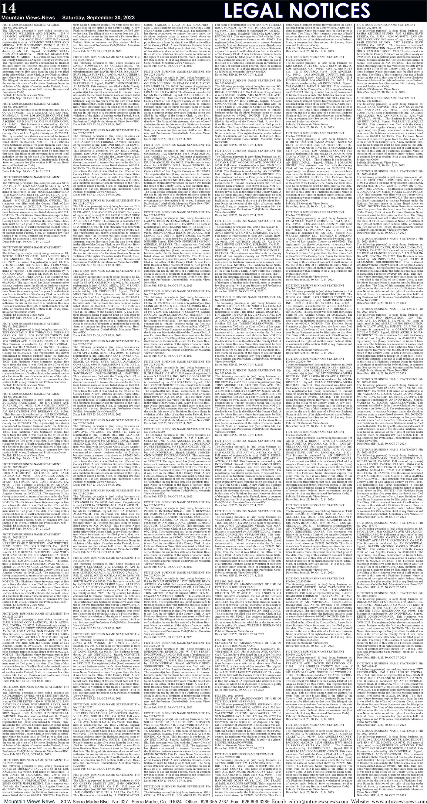 MVNews this week:  Page 14