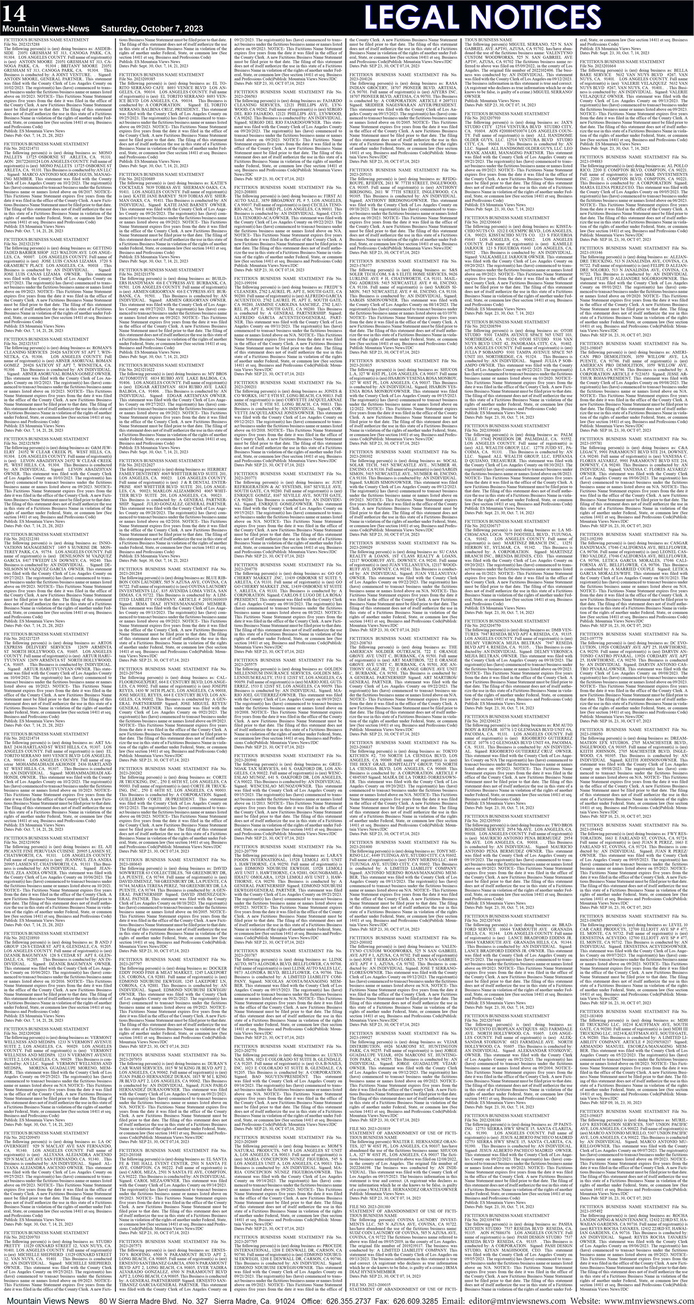 MVNews this week:  Page 14