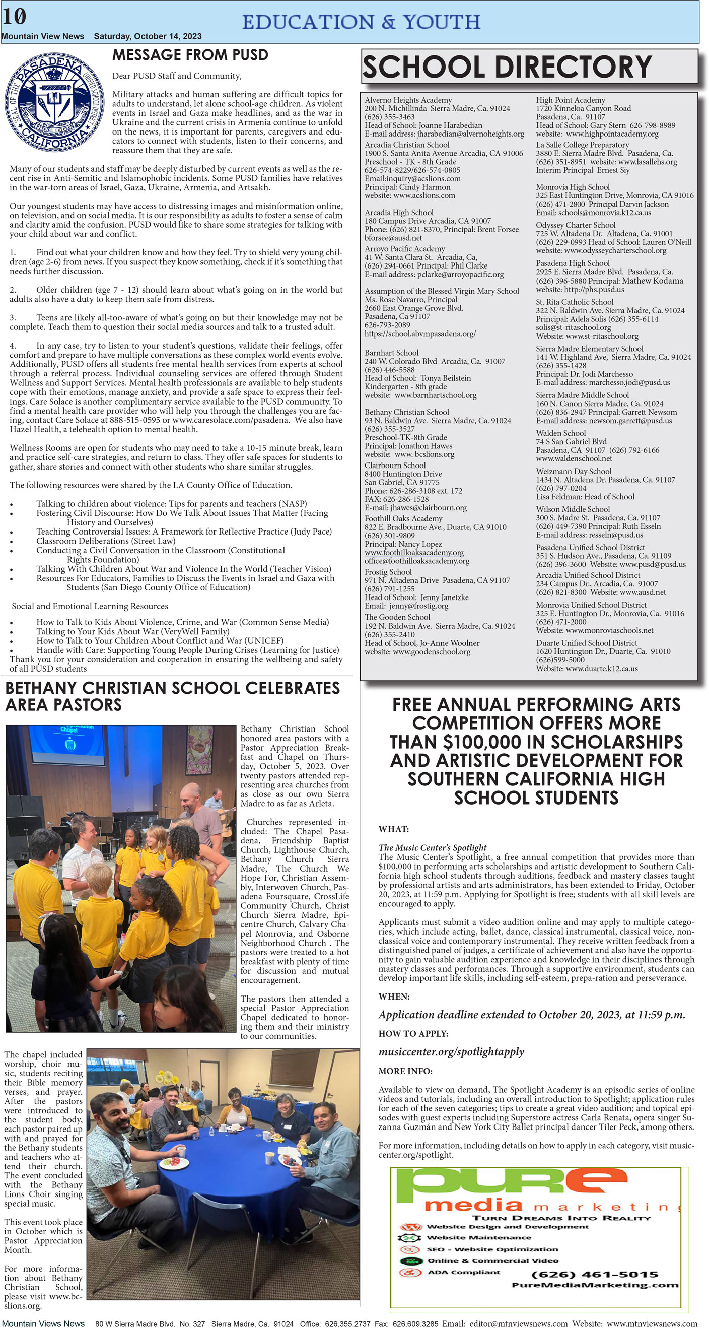 MVNews this week:  Page 10