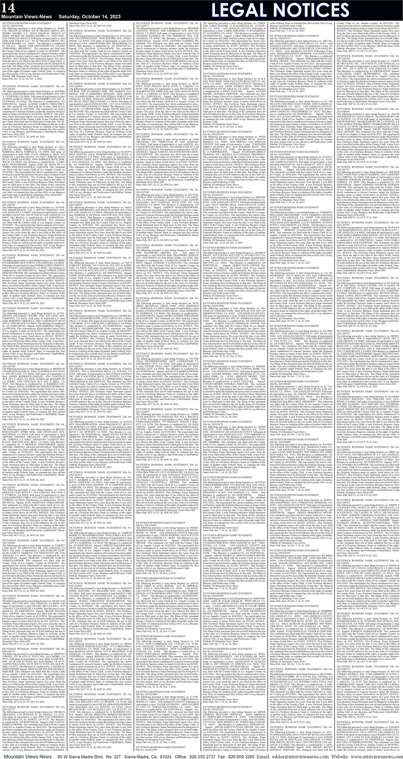 MVNews this week:  Page 14