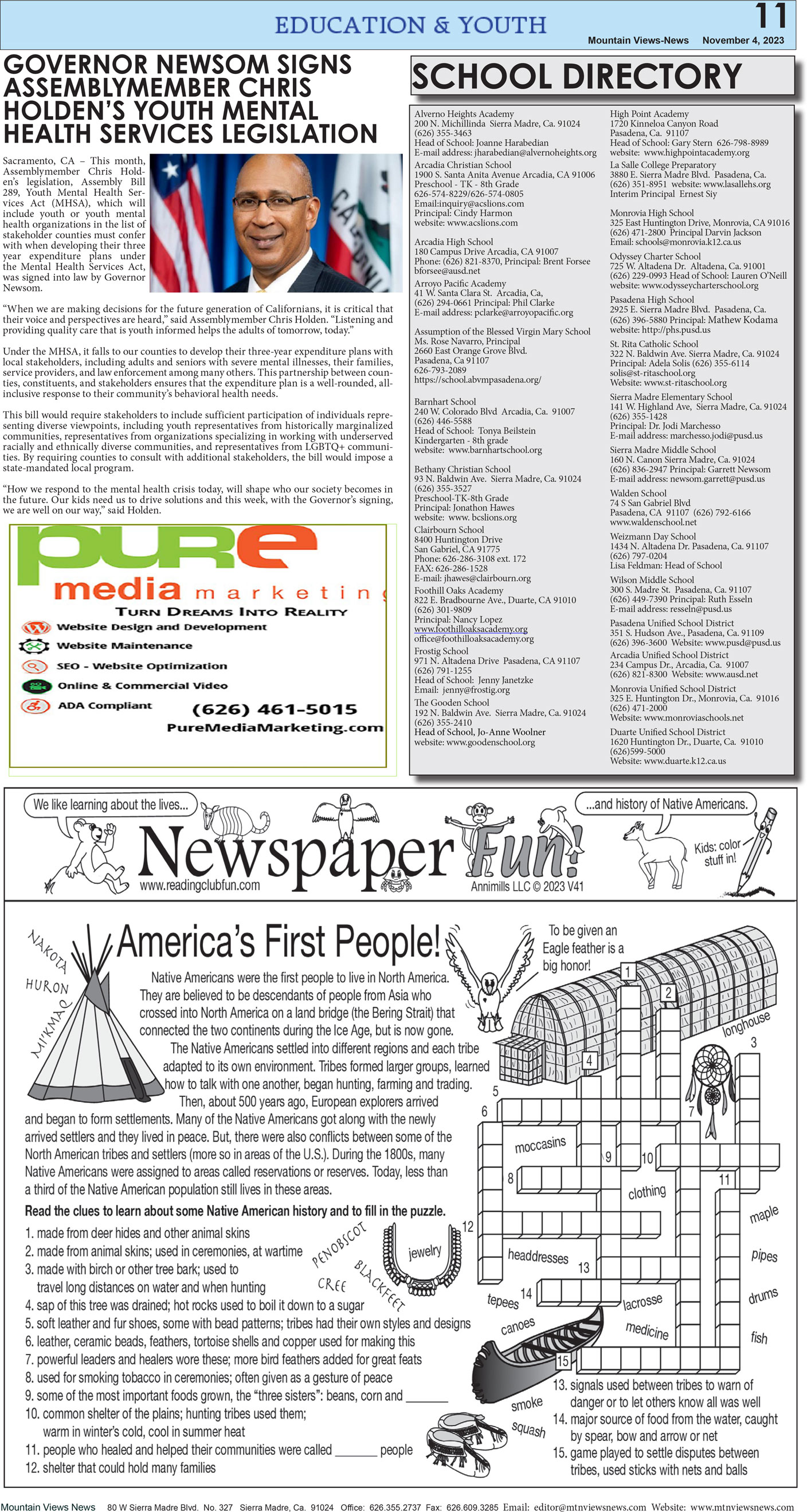 MVNews this week:  Page 11