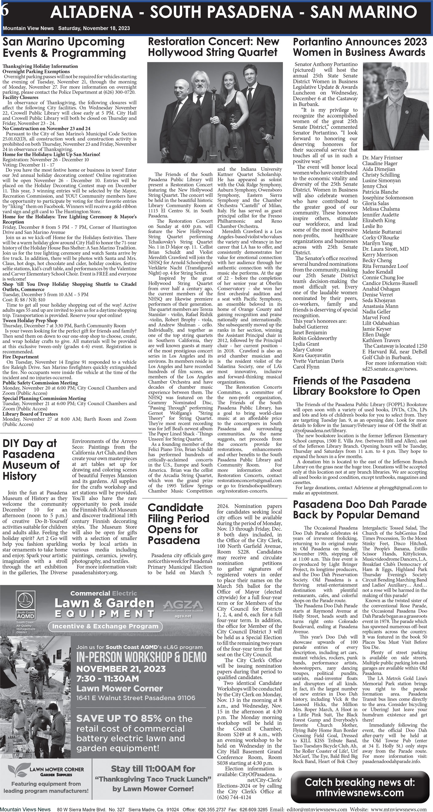 MVNews this week:  Page 6