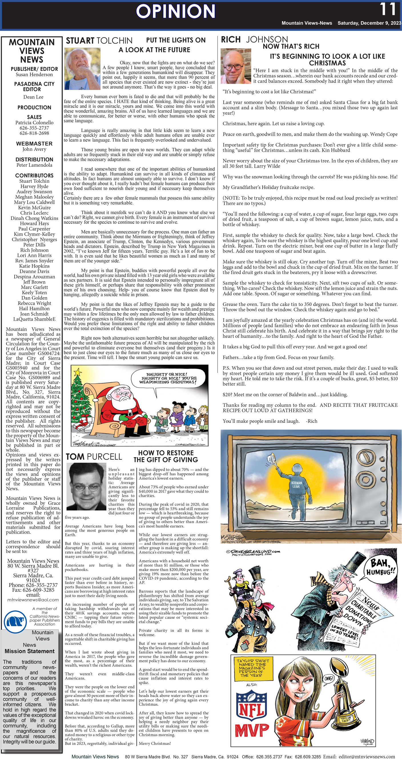 MVNews this week:  Page 11