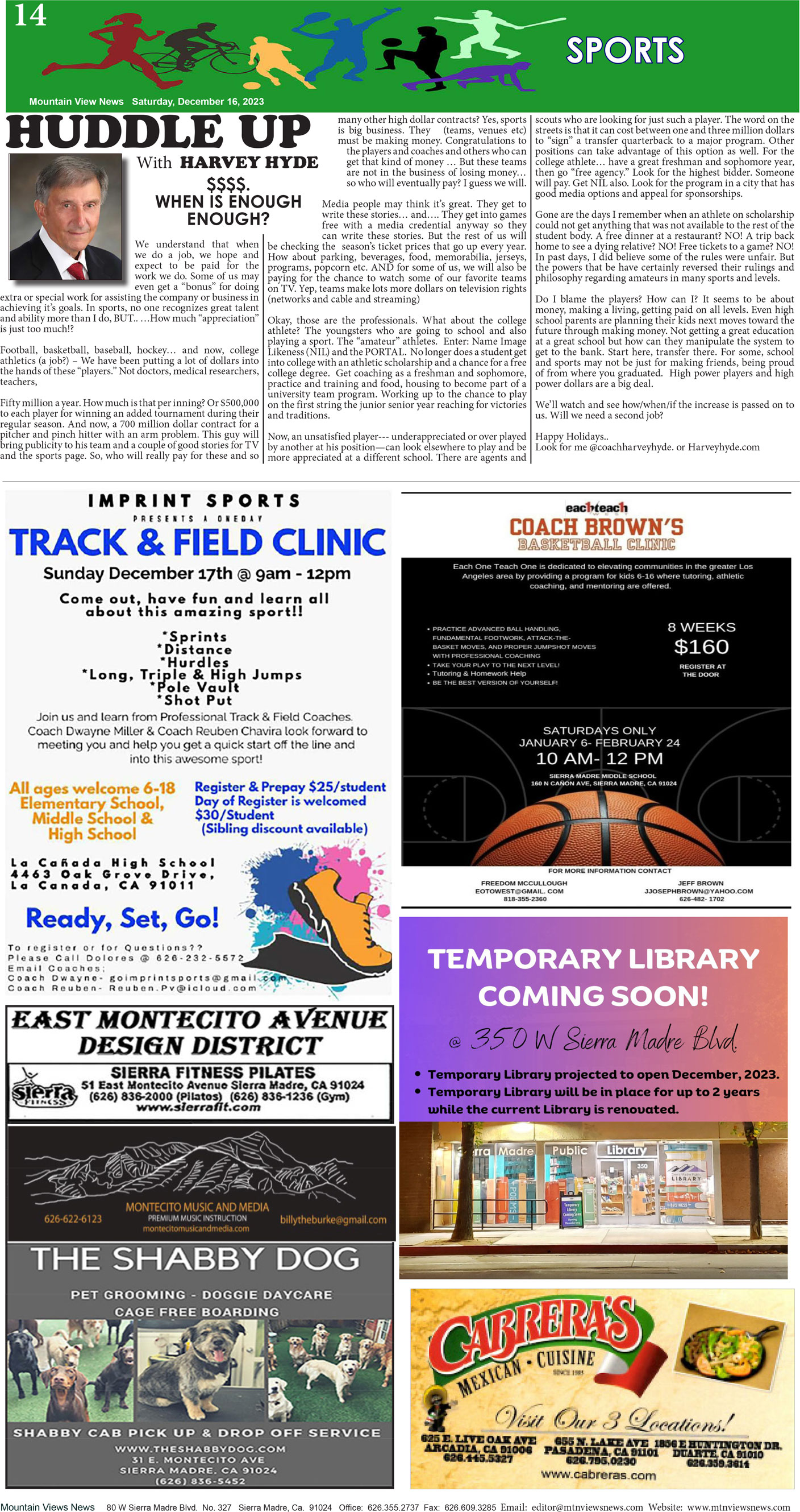 MVNews this week:  Page 14