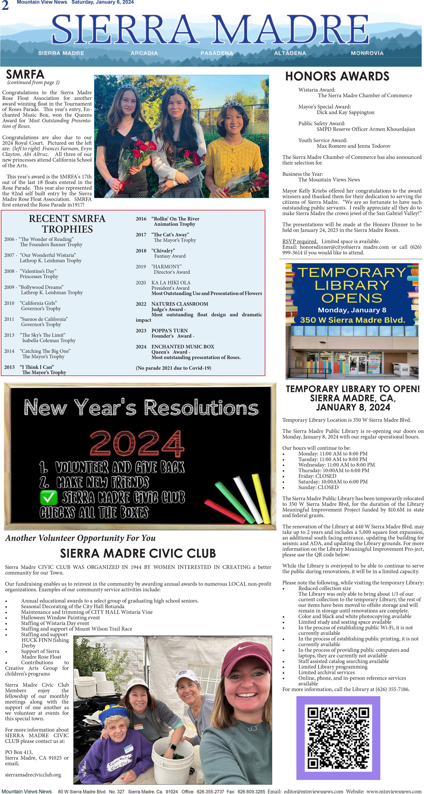 MVNews this week:  Page 2