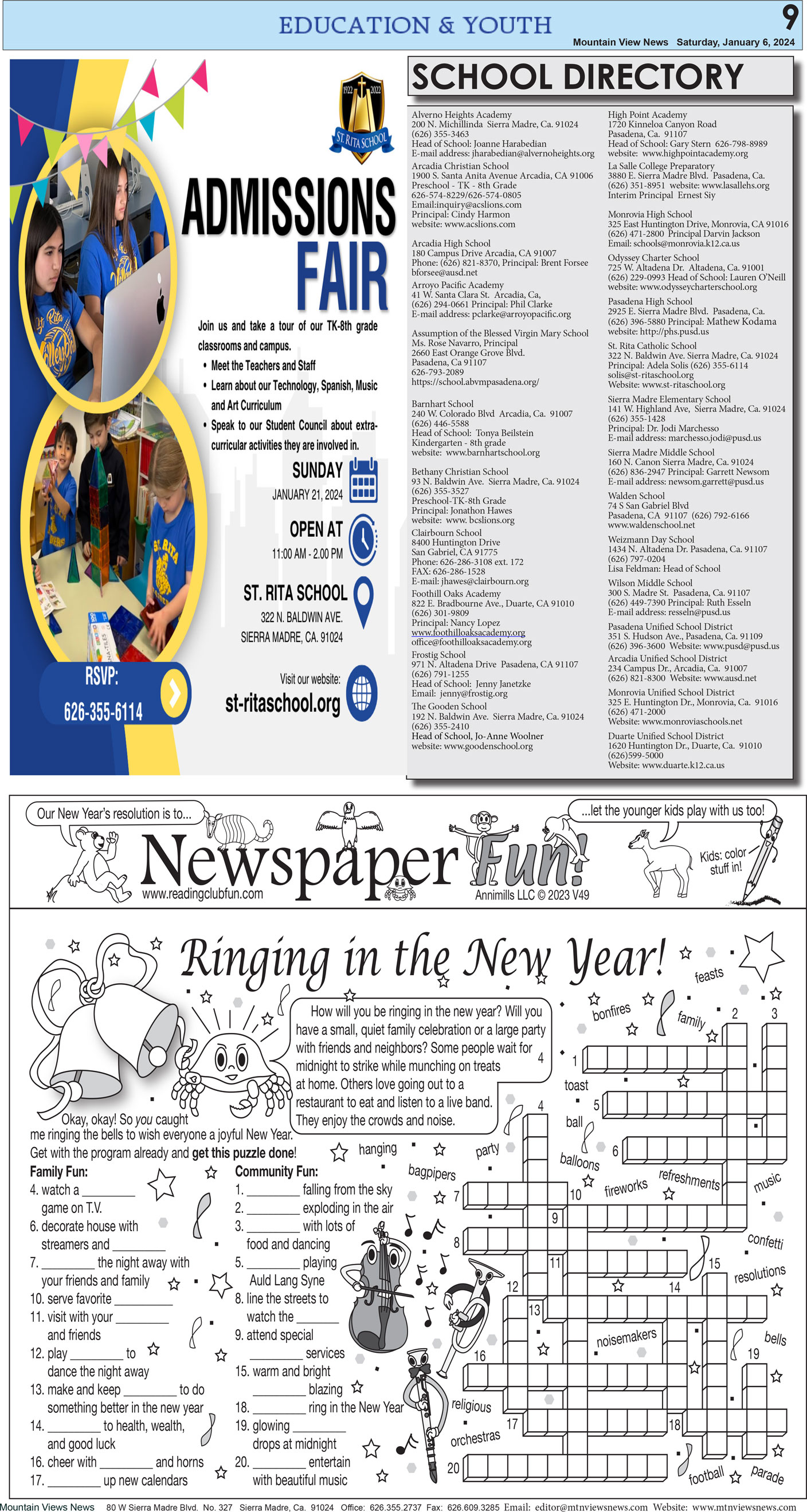 MVNews this week:  Page 9