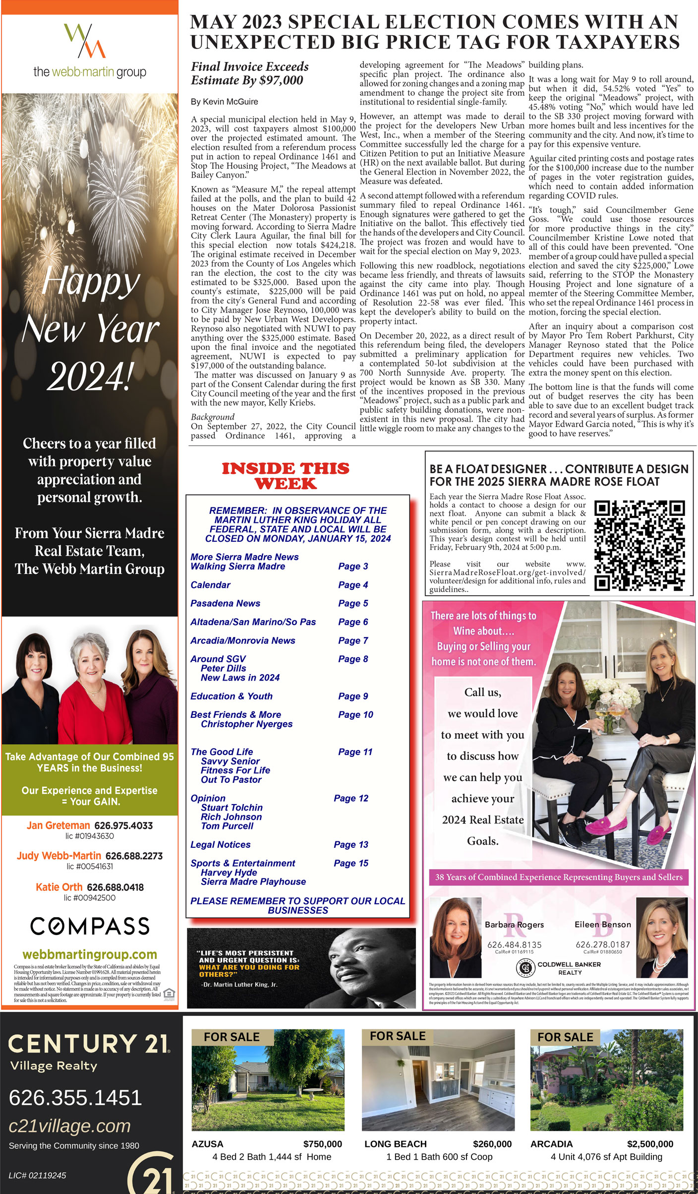 MVNews this week:  Page 1