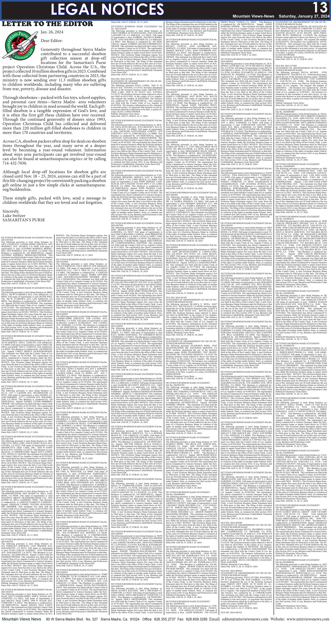 MVNews this week: Page 13