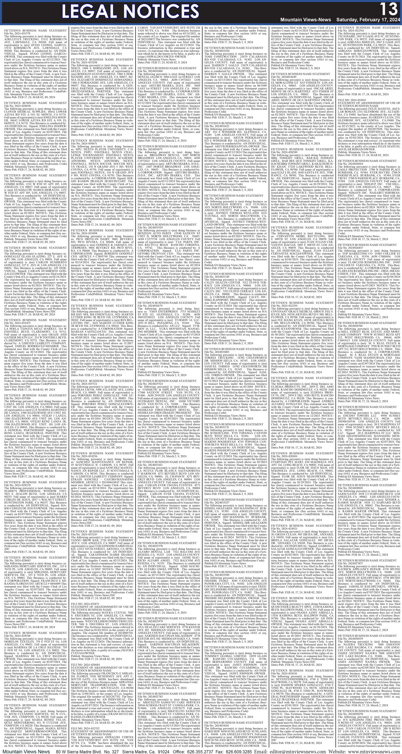 MVNews this week: Page 13