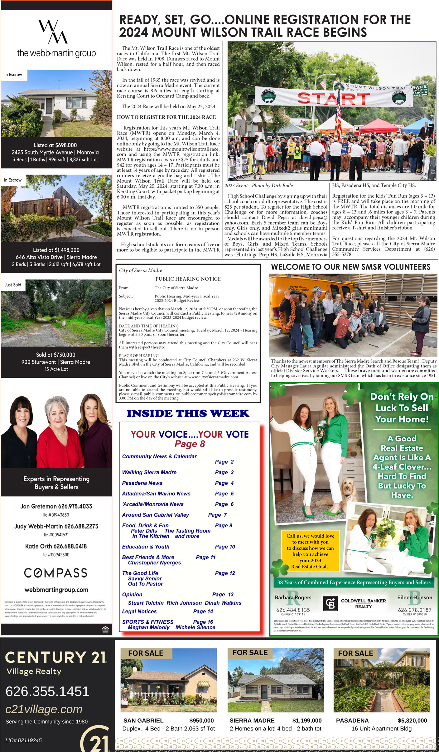 MVNews this week:  Page 1