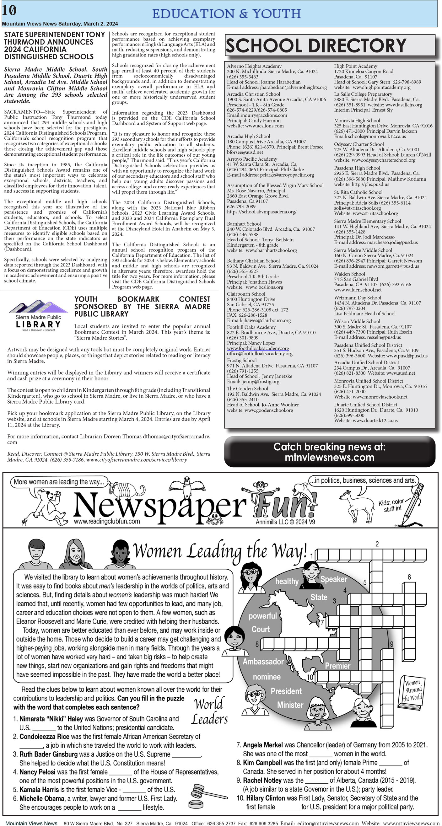 MVNews this week: Page 10