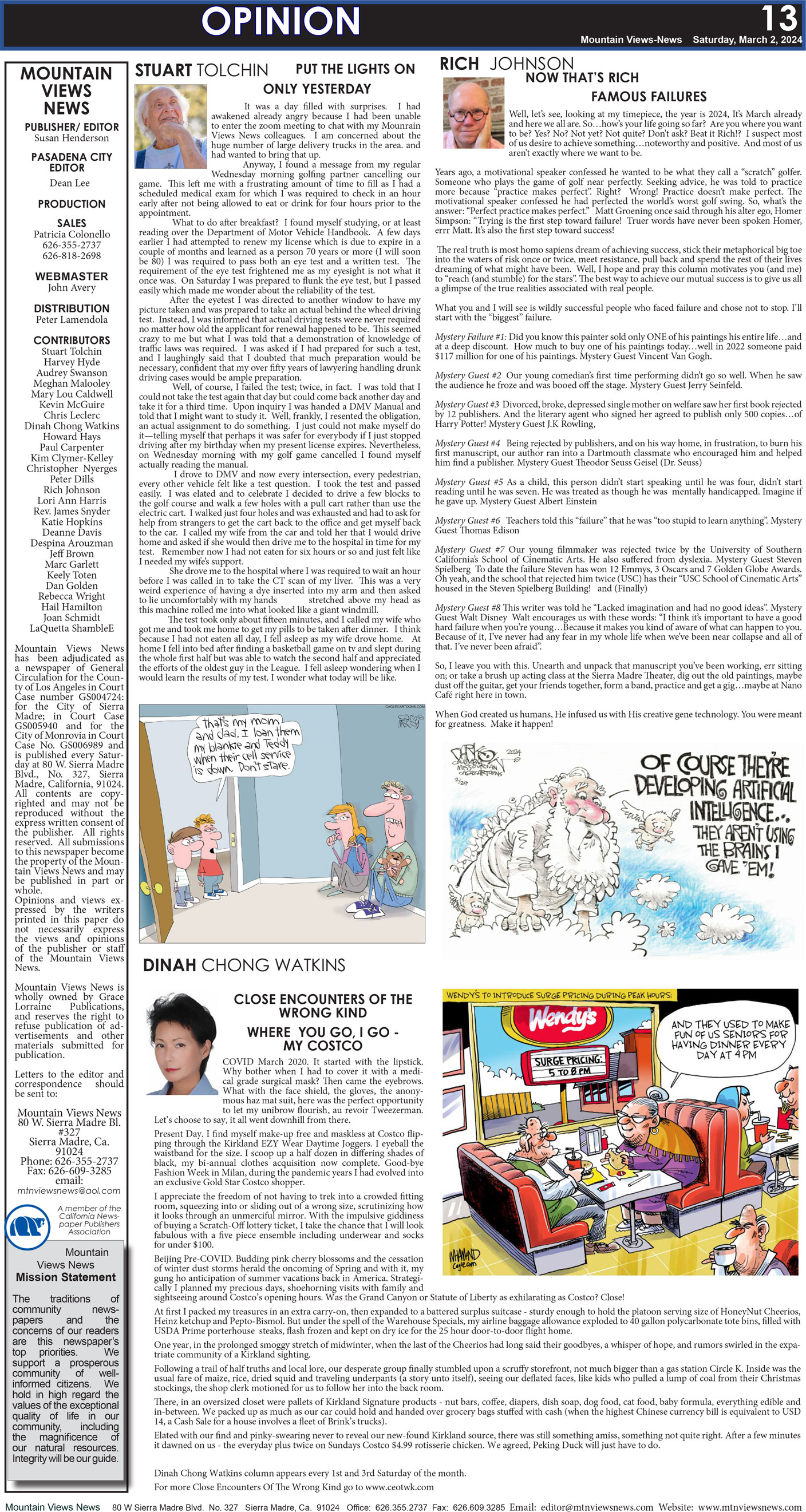 MVNews this week:  Page 13