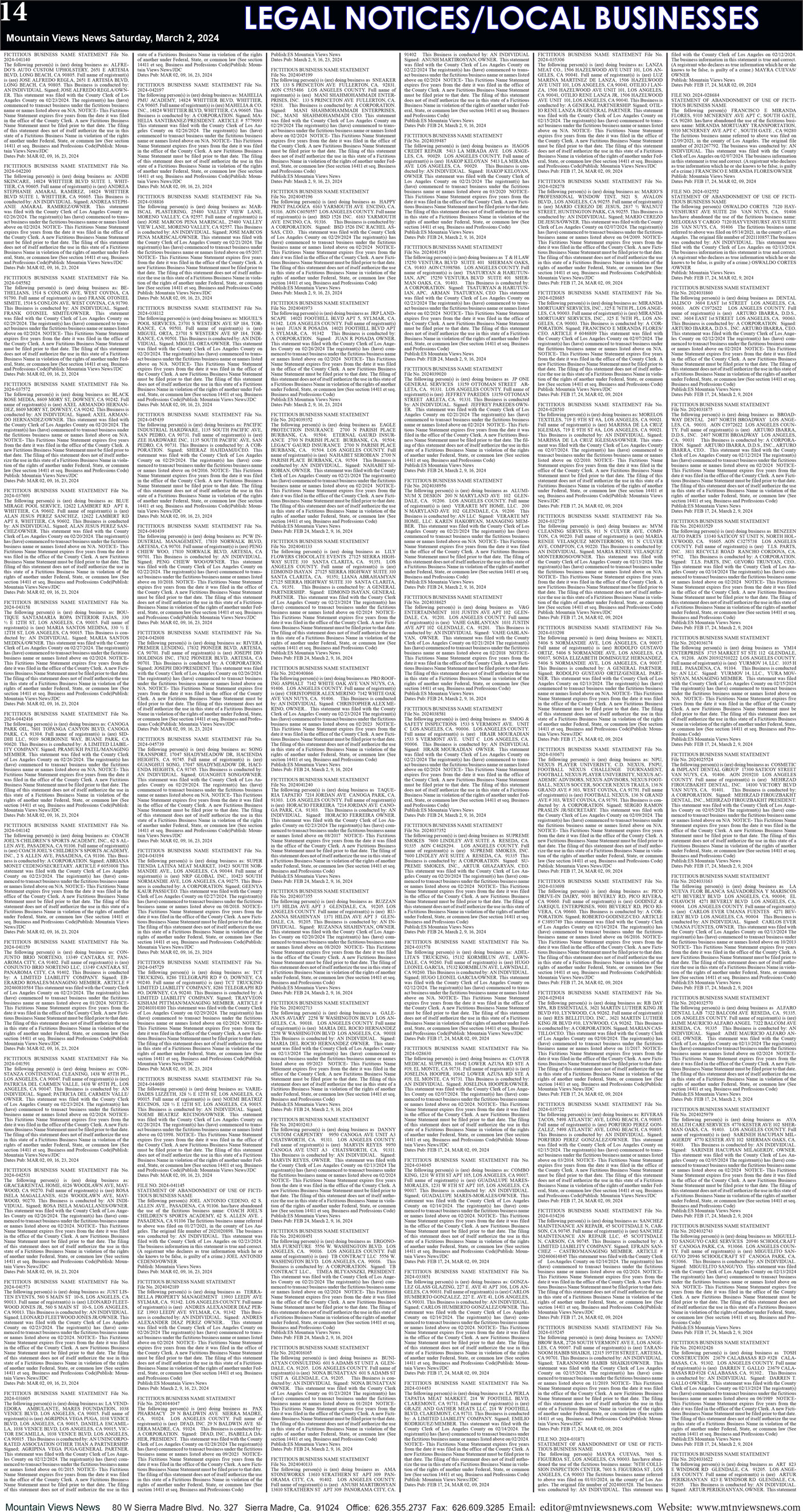 MVNews this week: Page 14