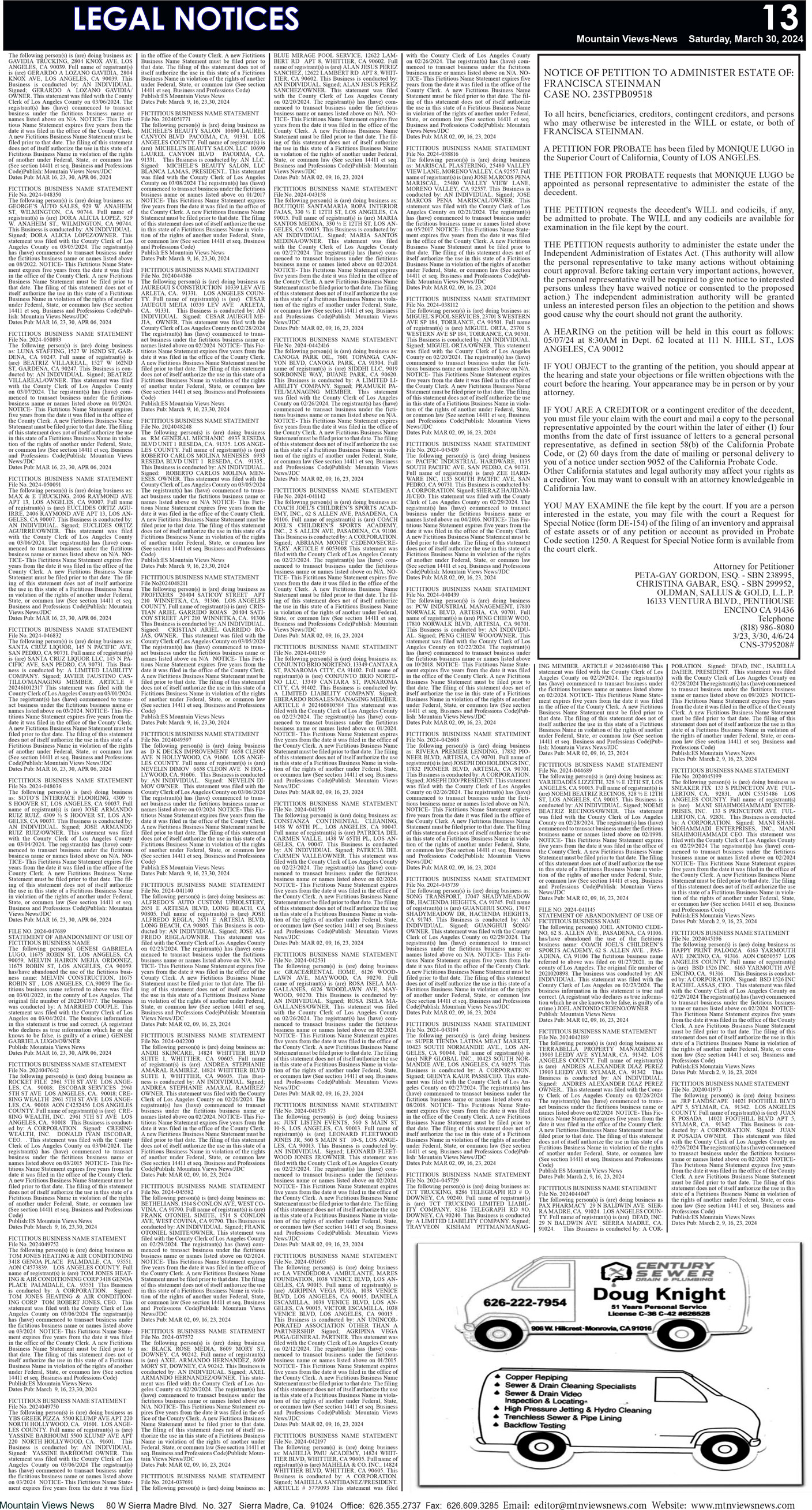 MVNews this week: Page 13