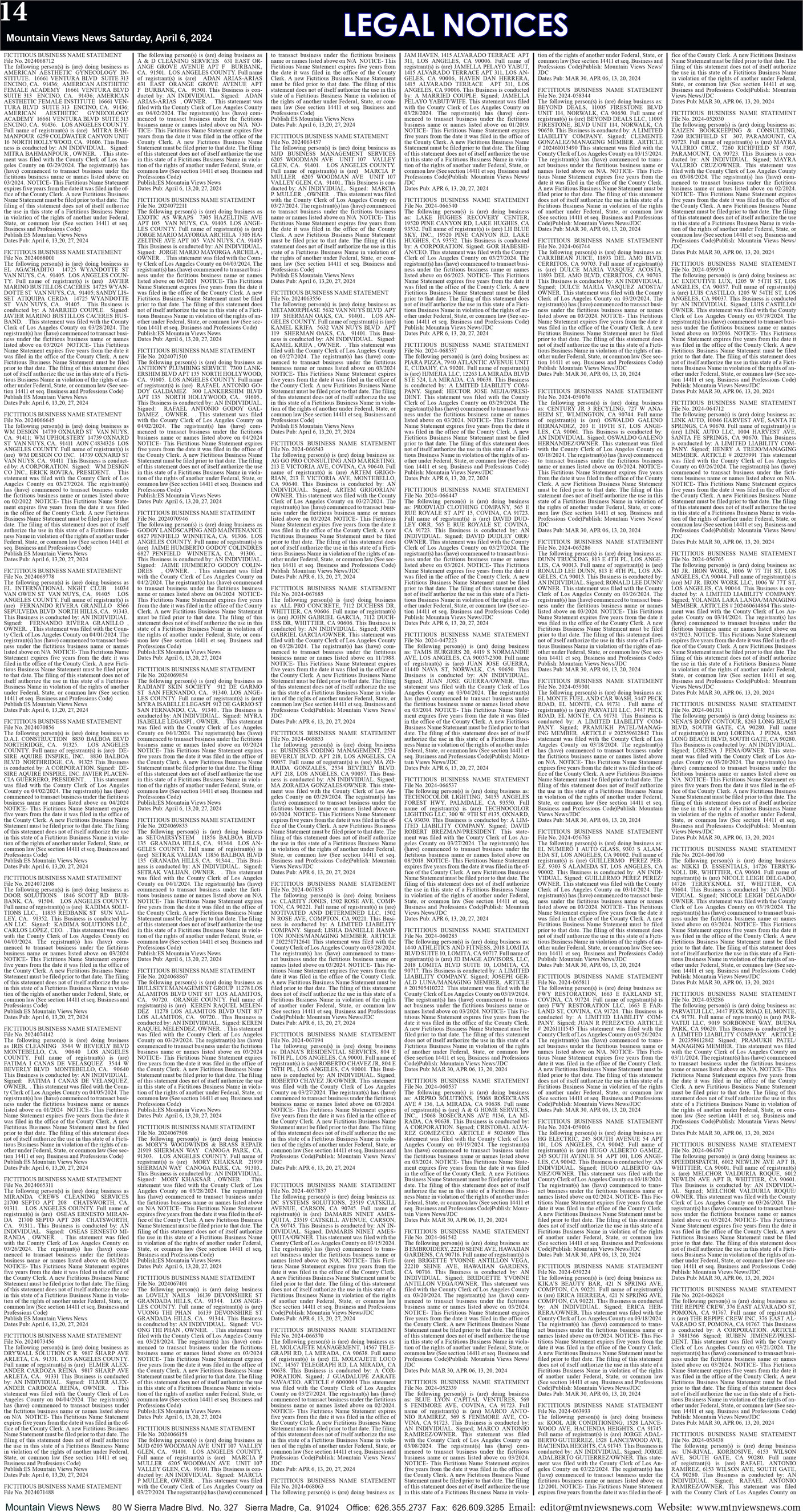 MVNews this week: Page 14