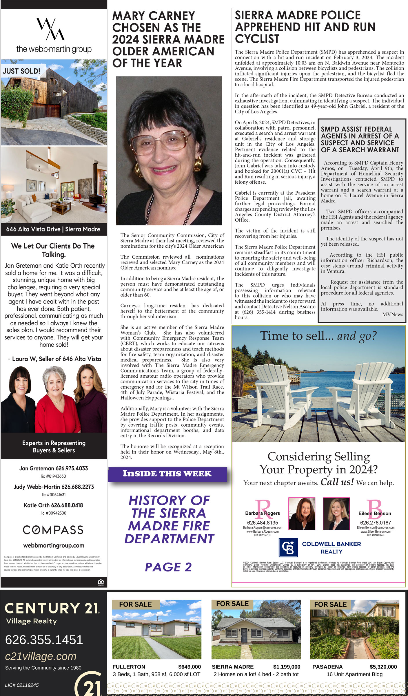 MVNews this week:  Page 1