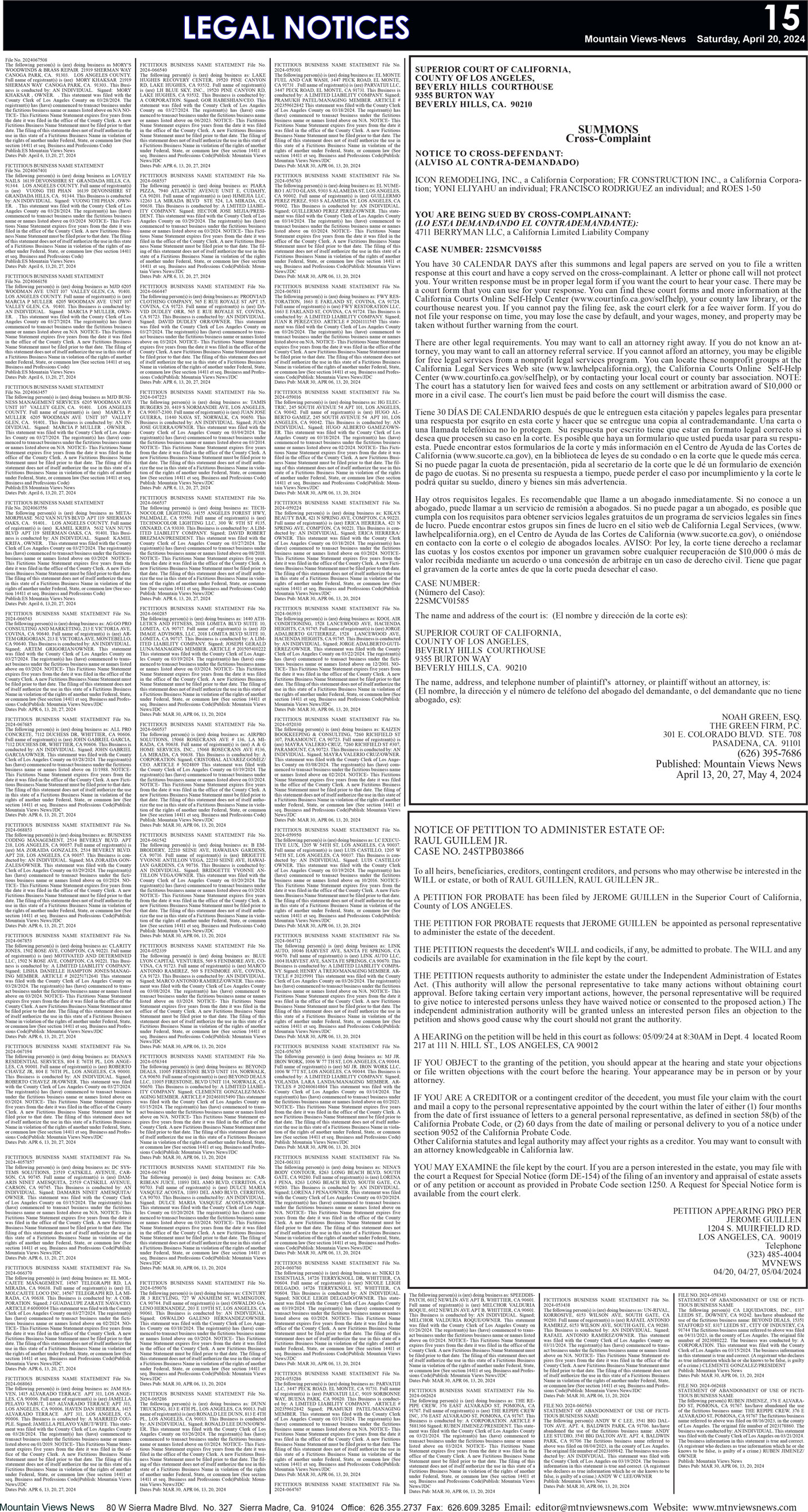 MVNews this week: Page 15