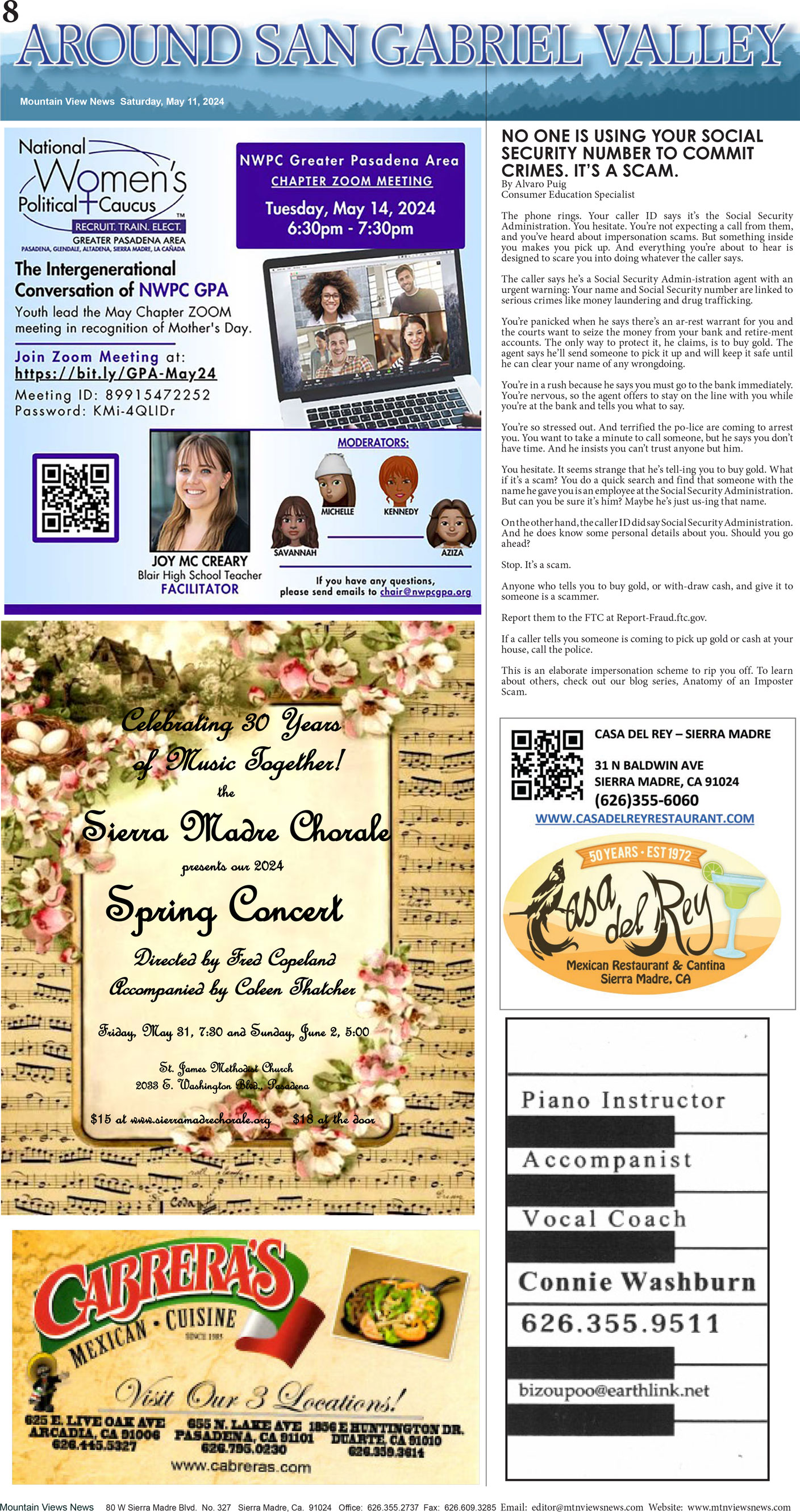 MVNews this week: Page 8