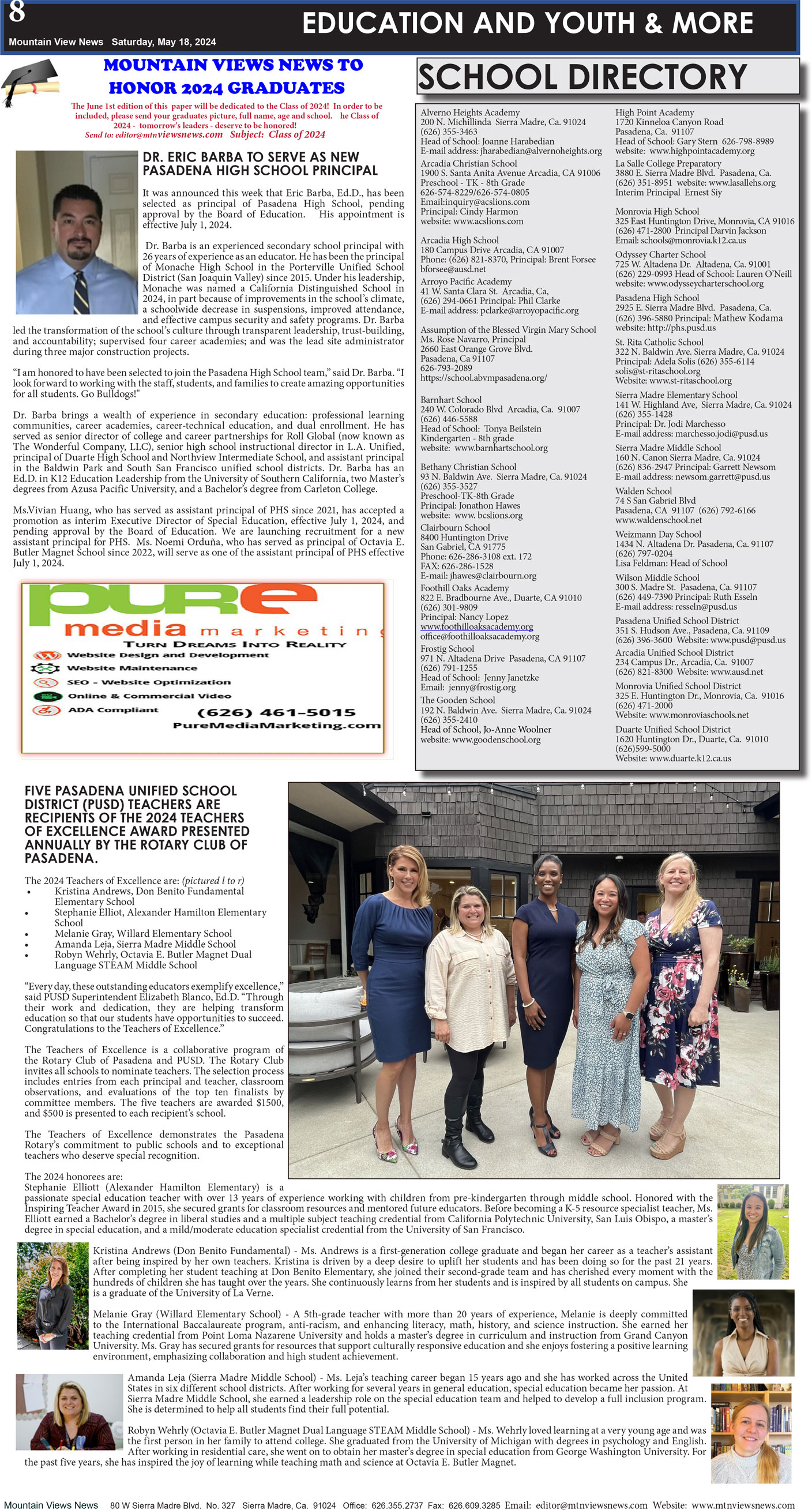 MVNews this week:  Page 8