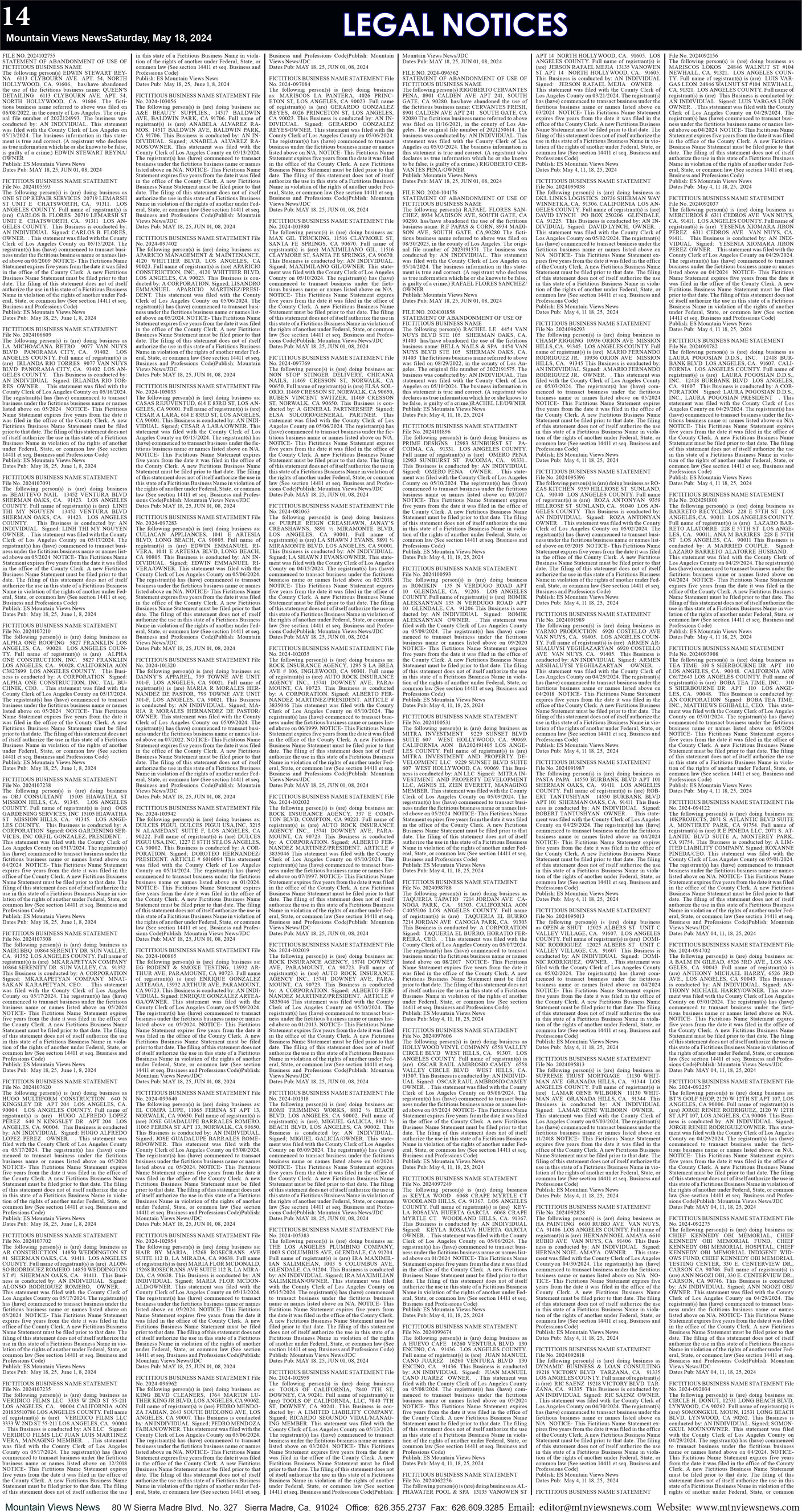 MVNews this week: Page 14