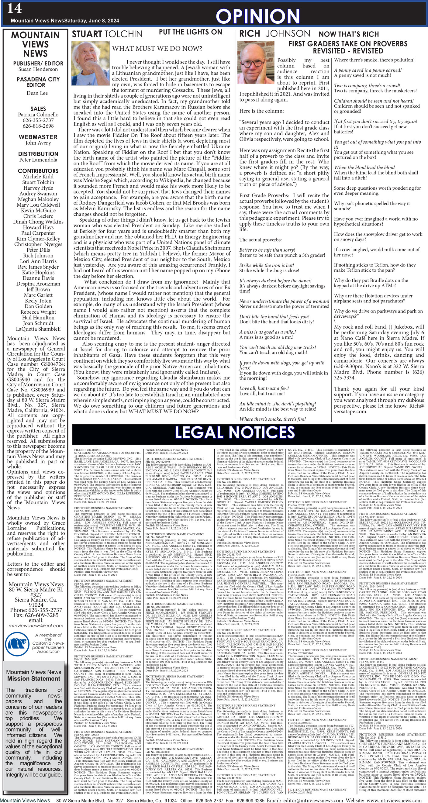 MVNews this week: Page 14