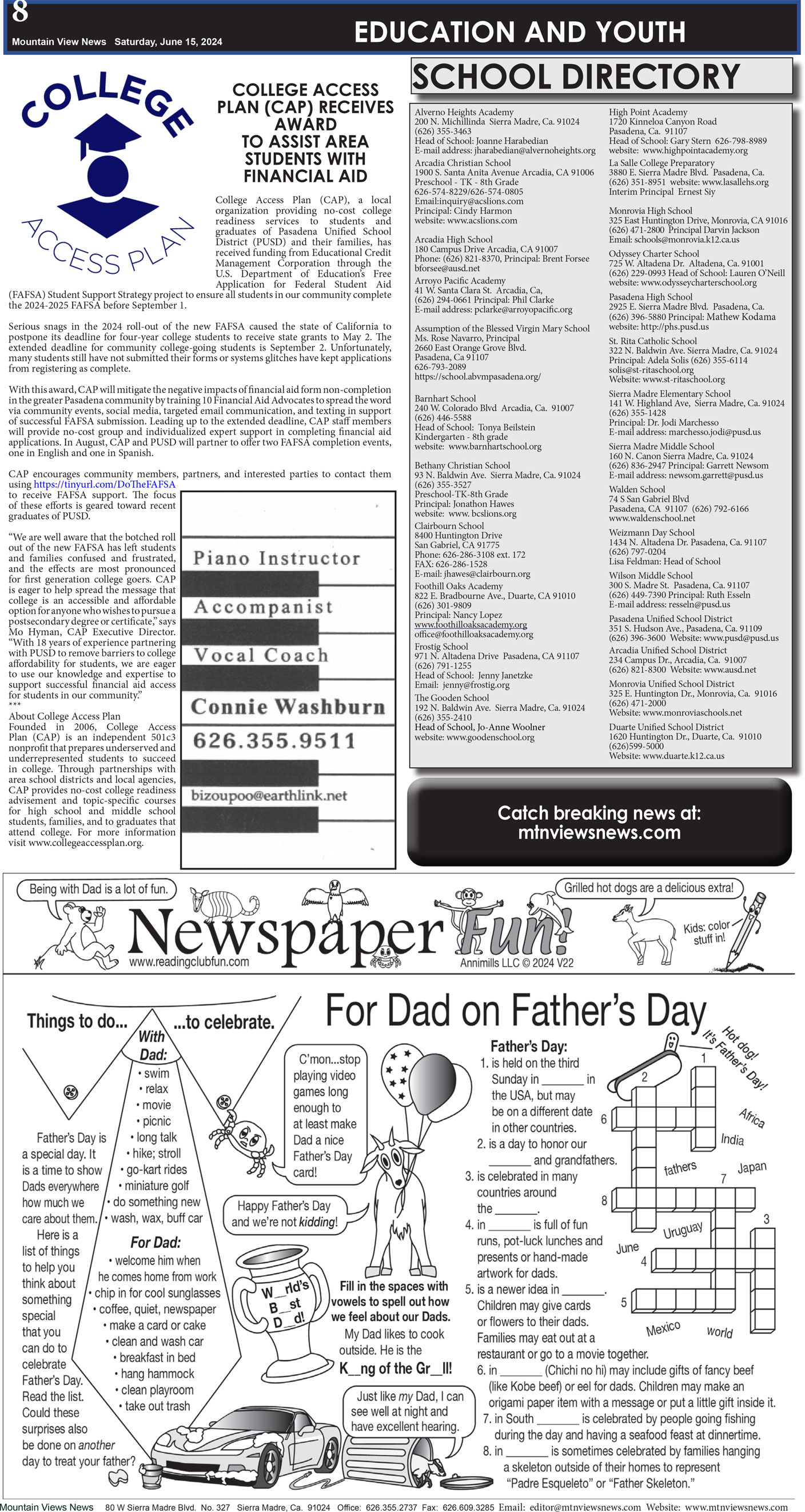 MVNews this week: Page 8