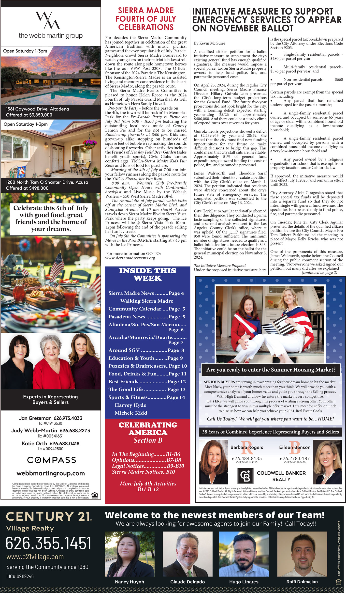 MVNews this week:  Page 1