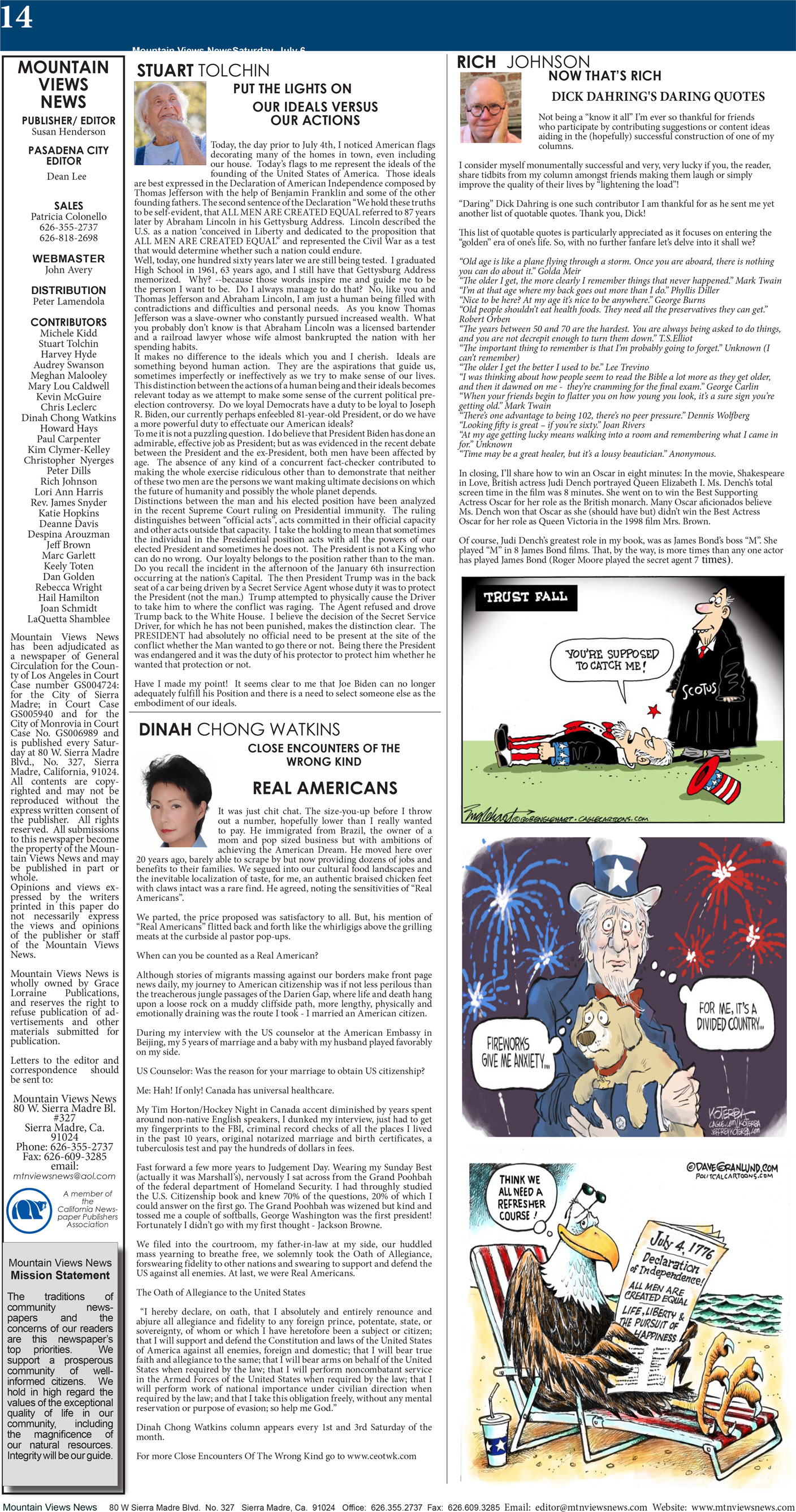 MVNews this week:  Page 14