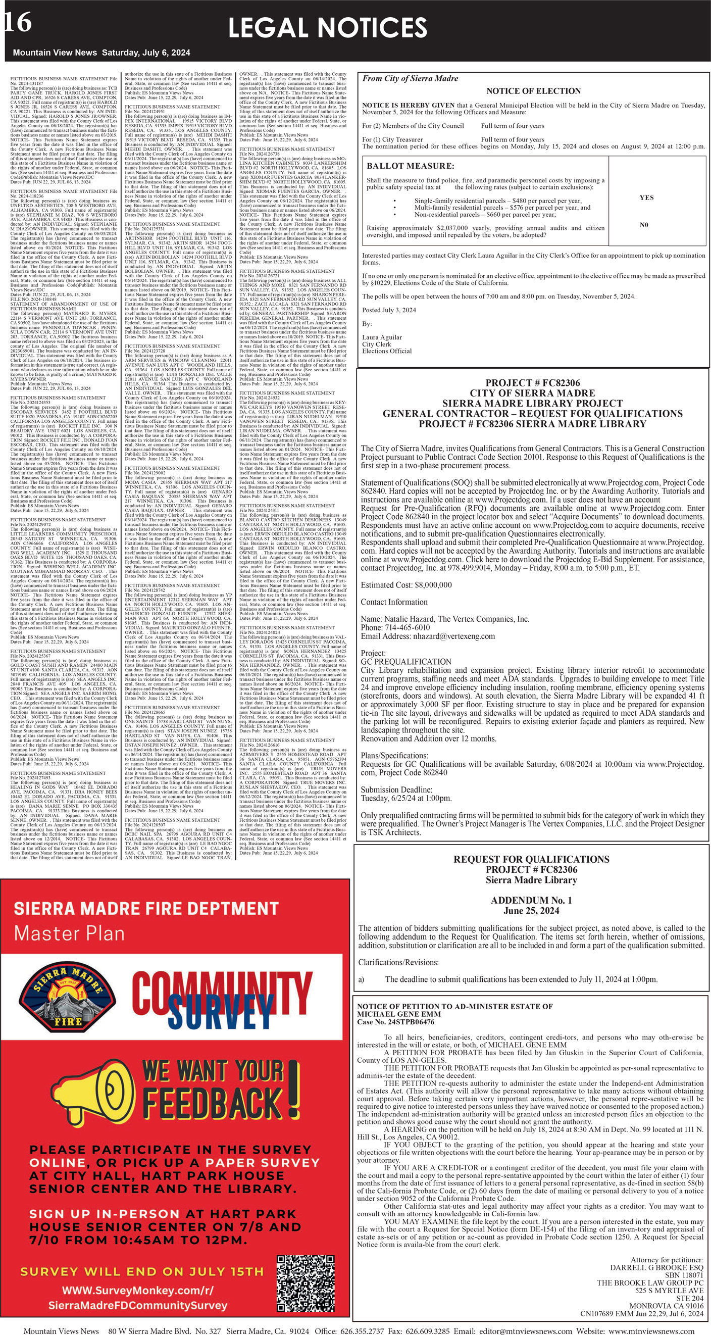 MVNews this week: Page 16