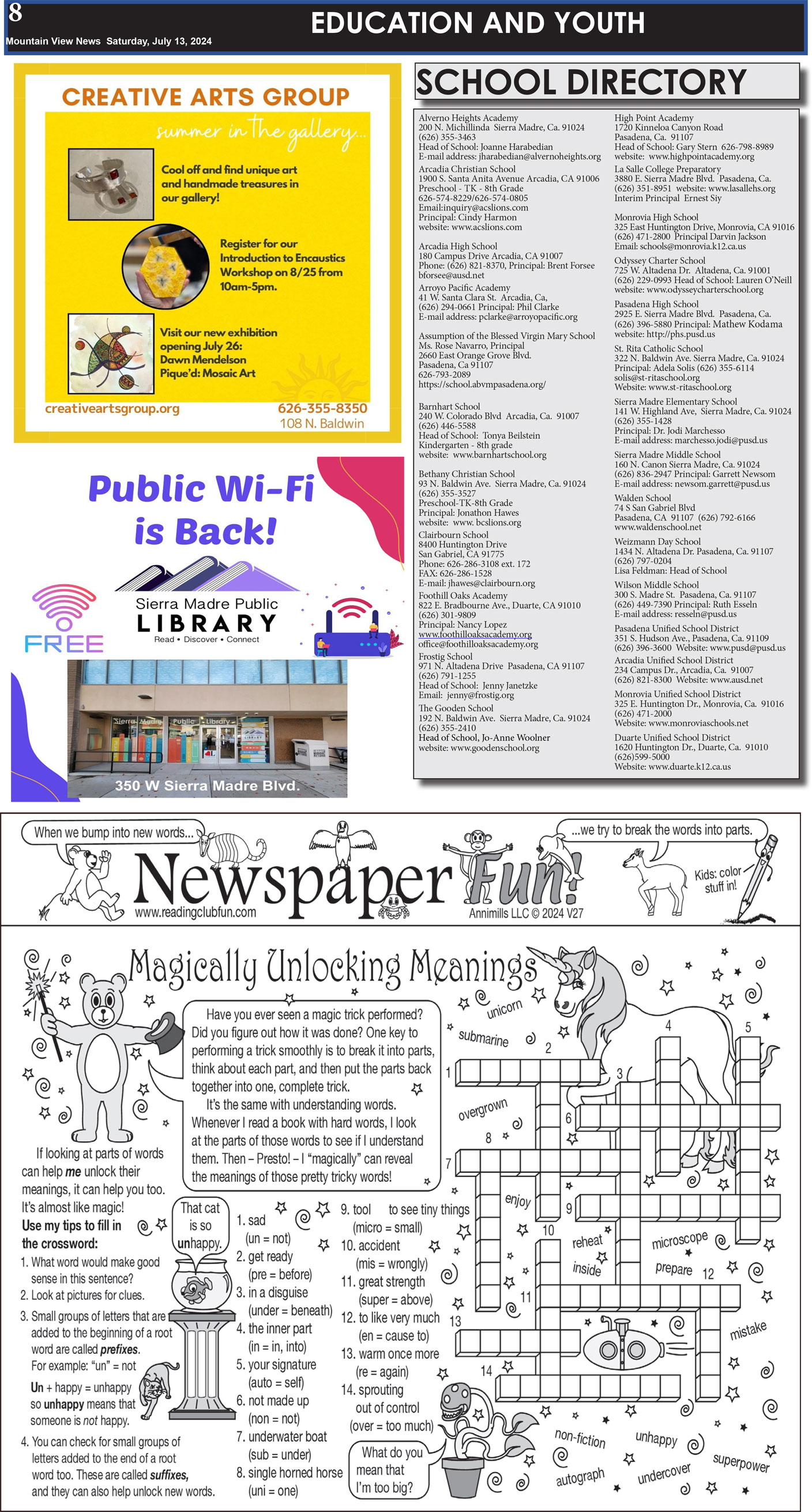 MVNews this week:  Page 8