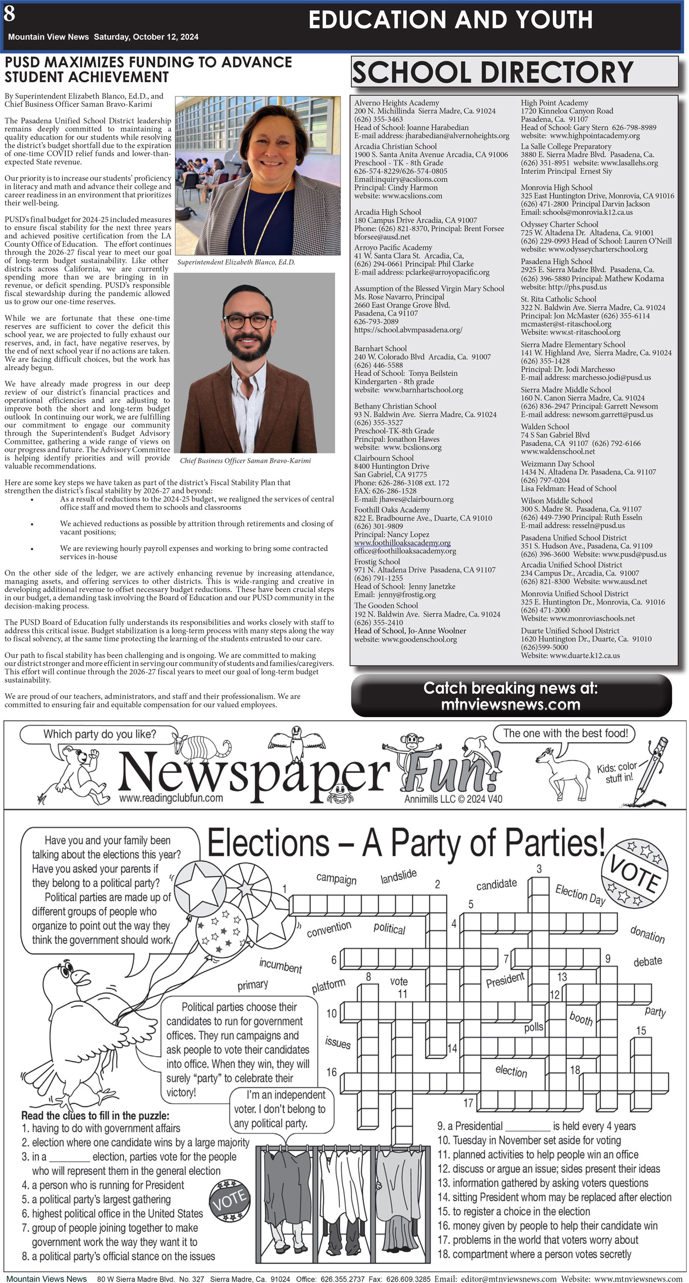 MVNews this week: Page 8