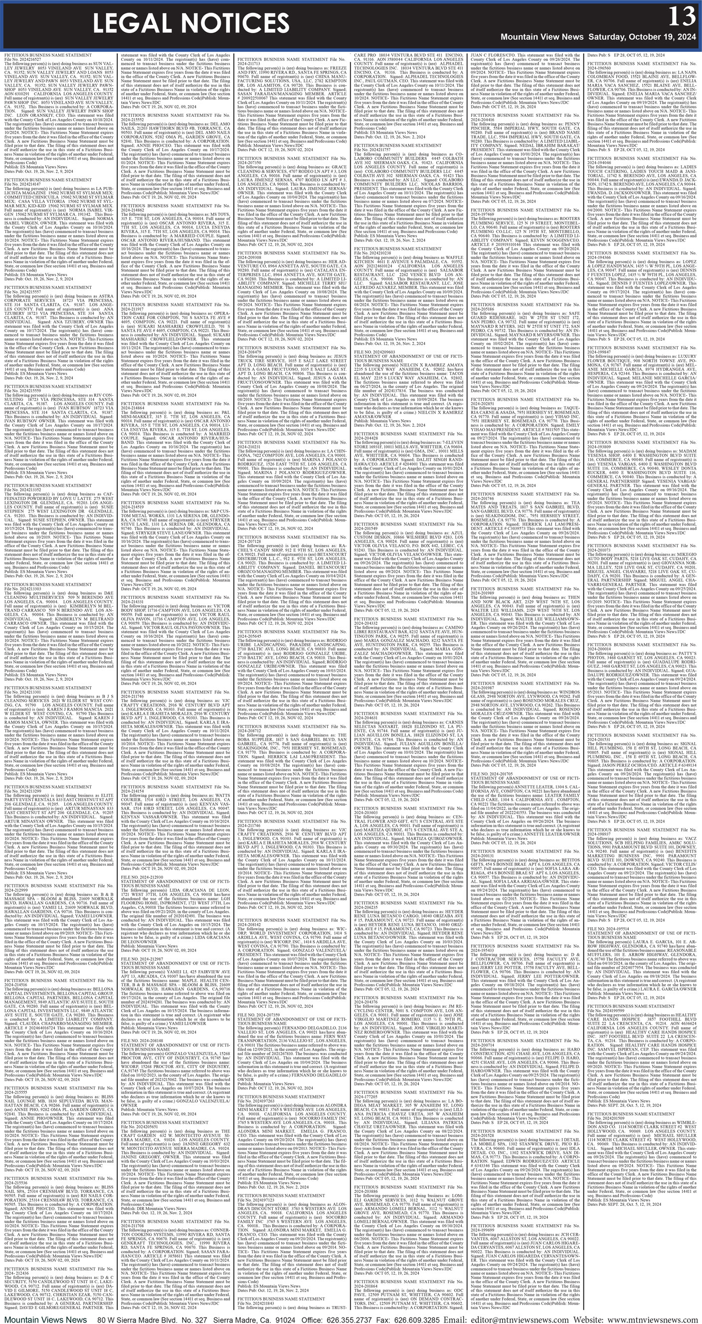 MVNews this week: Page 13