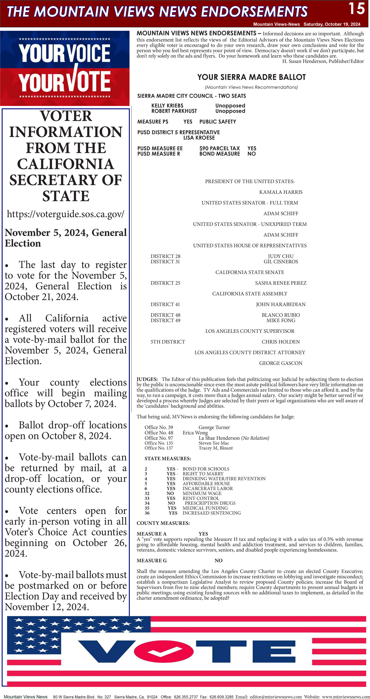 MVNews this week: Page 15