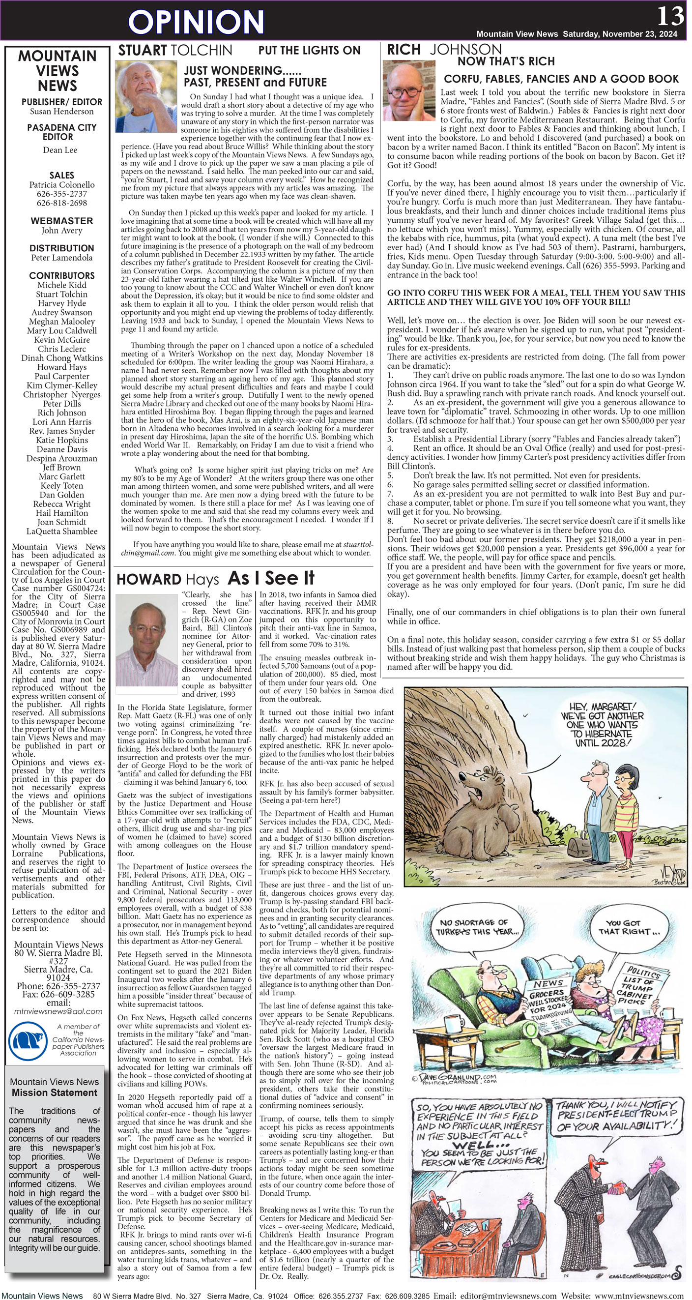 MVNews this week: Page 13