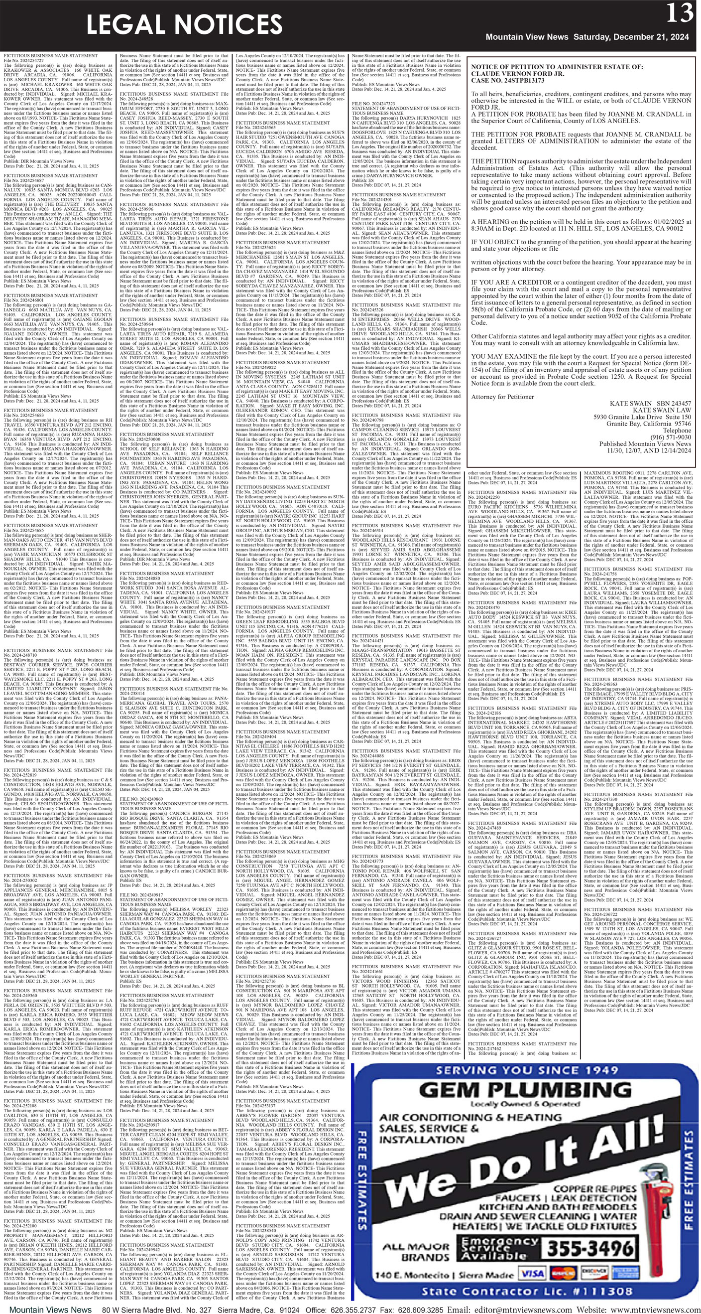 MVNews this week: Page 13