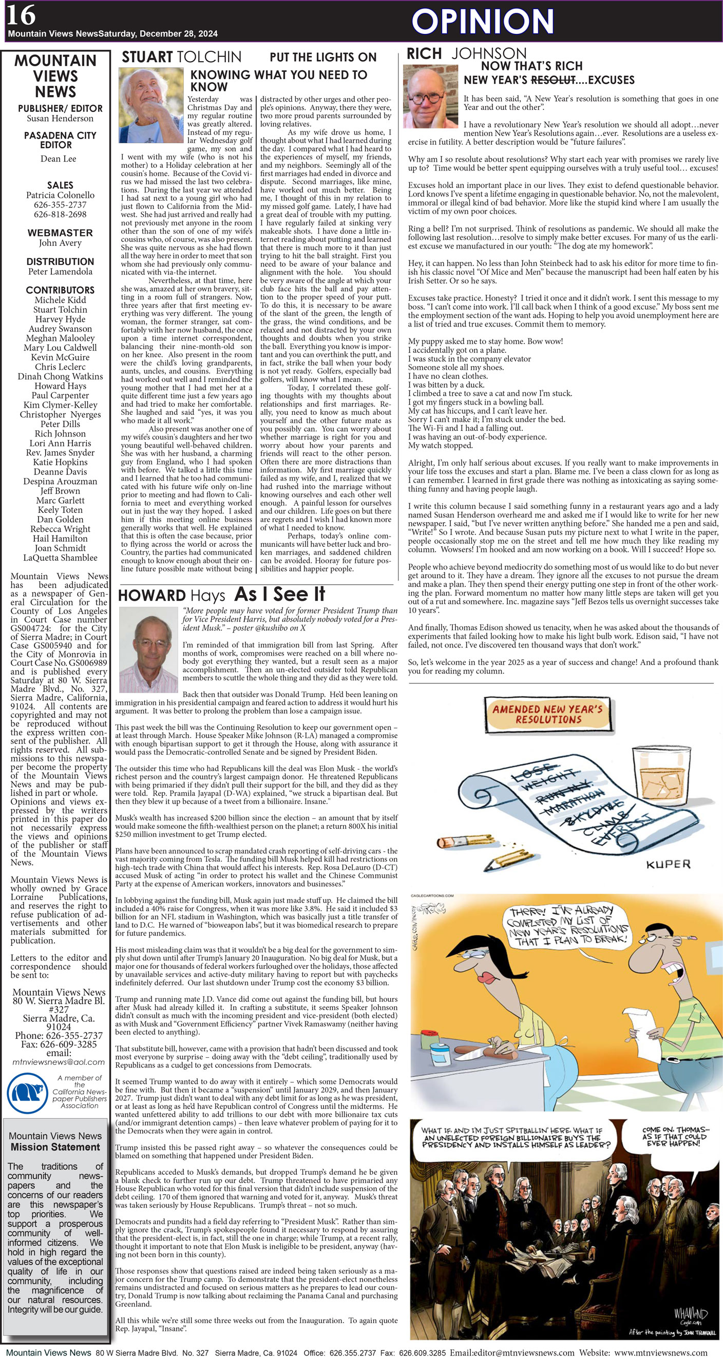 MVNews this week: Page 16