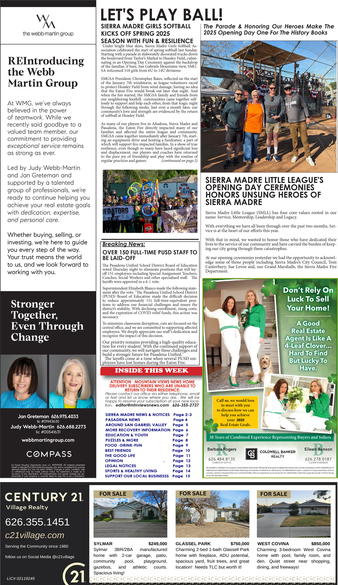 MVNews this week:  Page 1