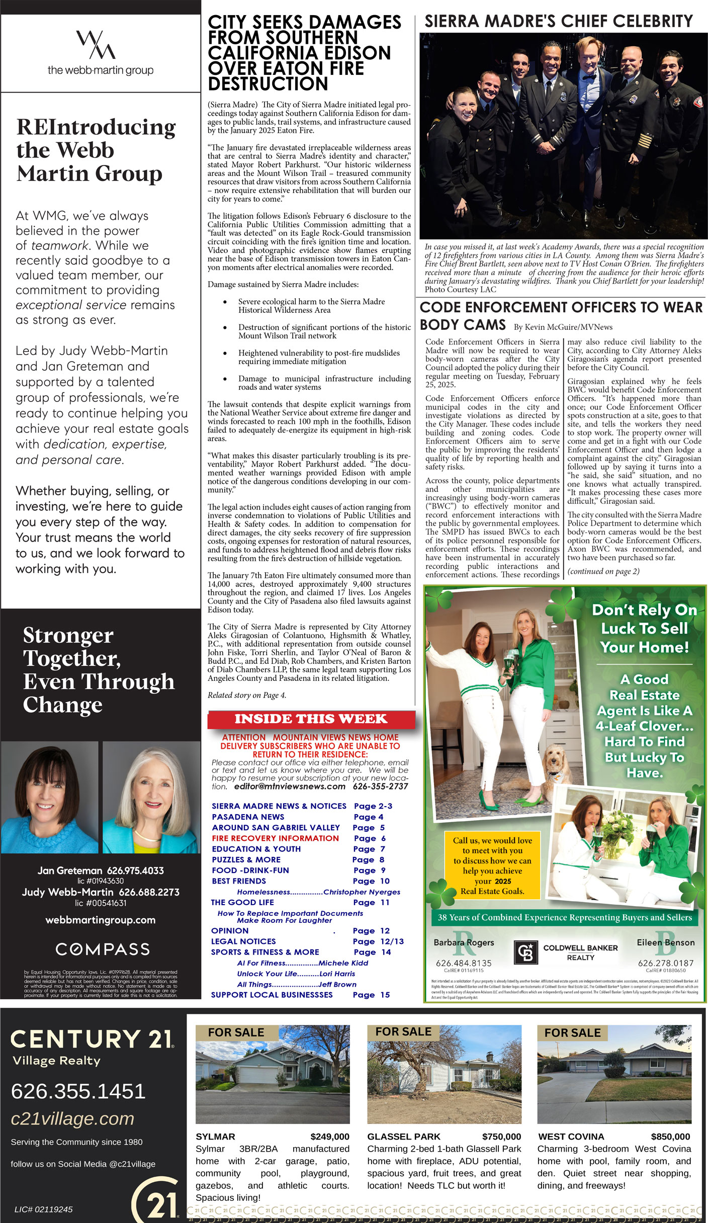 MVNews this week:  Page 1