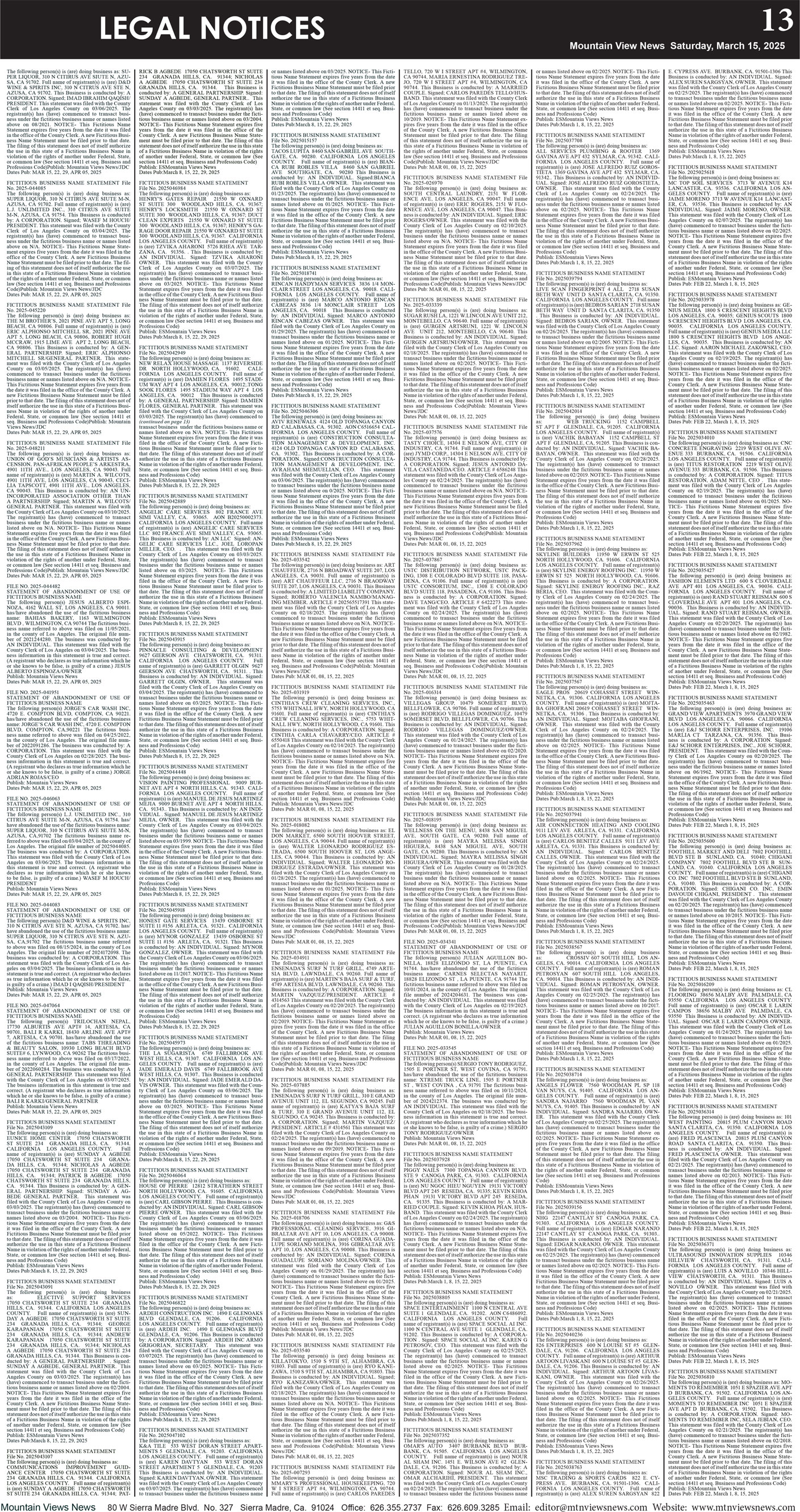 MVNews this week: Page 13