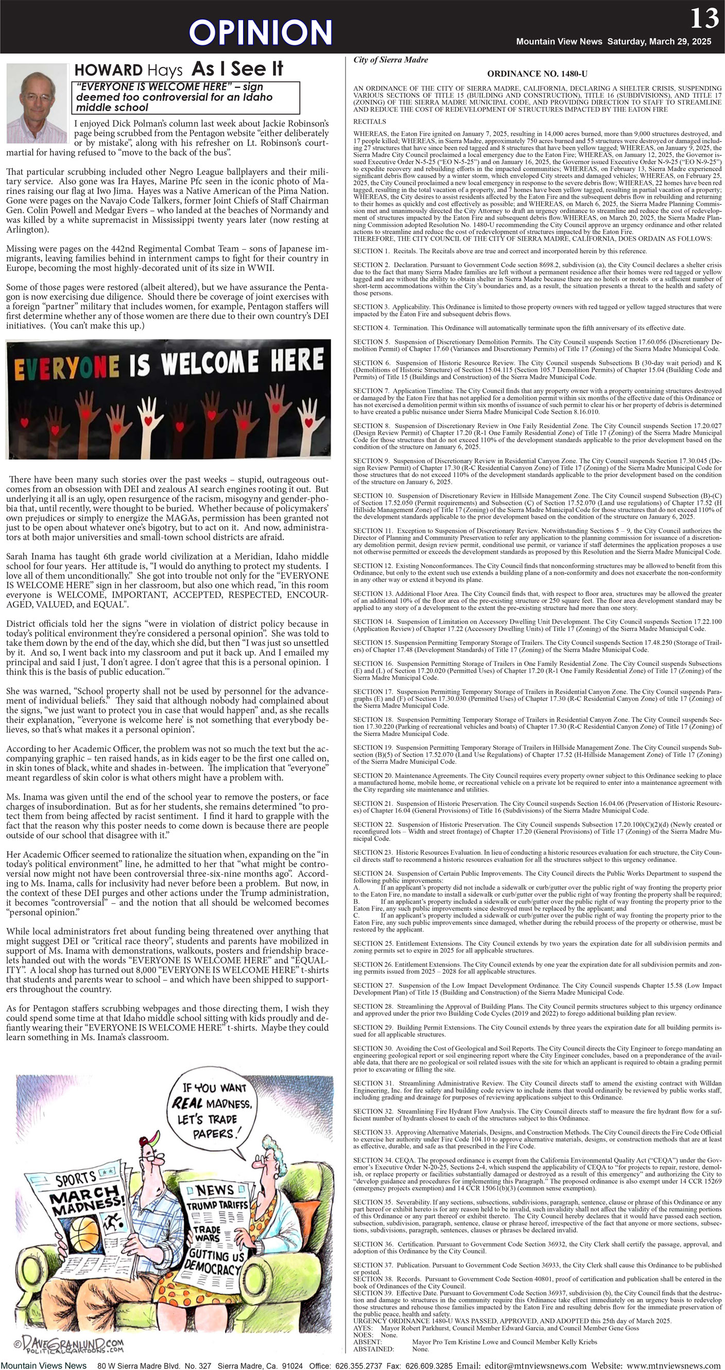 MVNews this week: Page 13